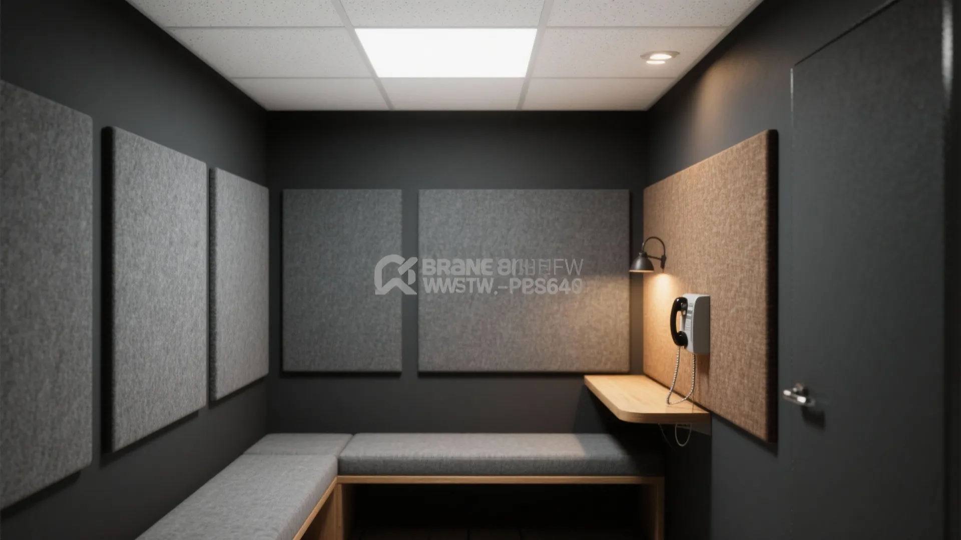 2. High-Contrast Monochrome for Focus Zones