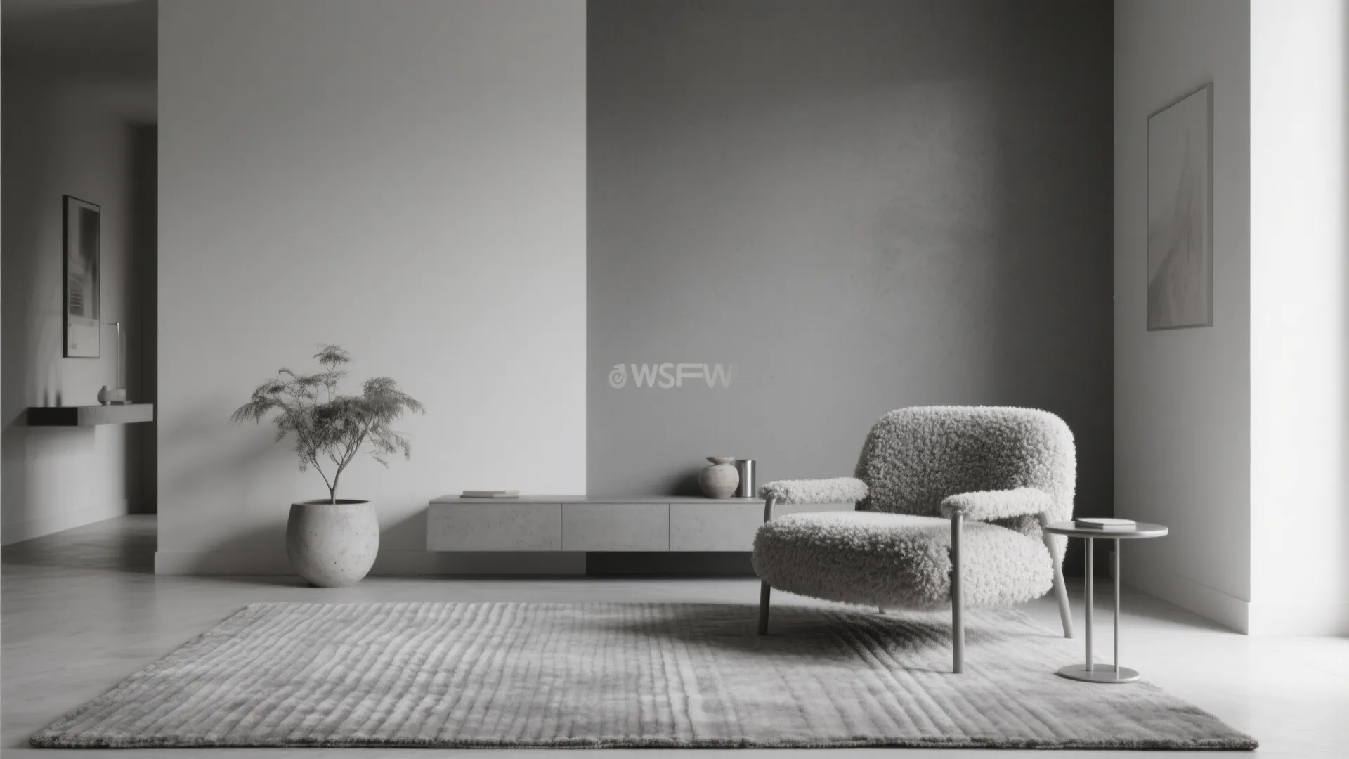 Layered Monochrome: Texture-First Grey