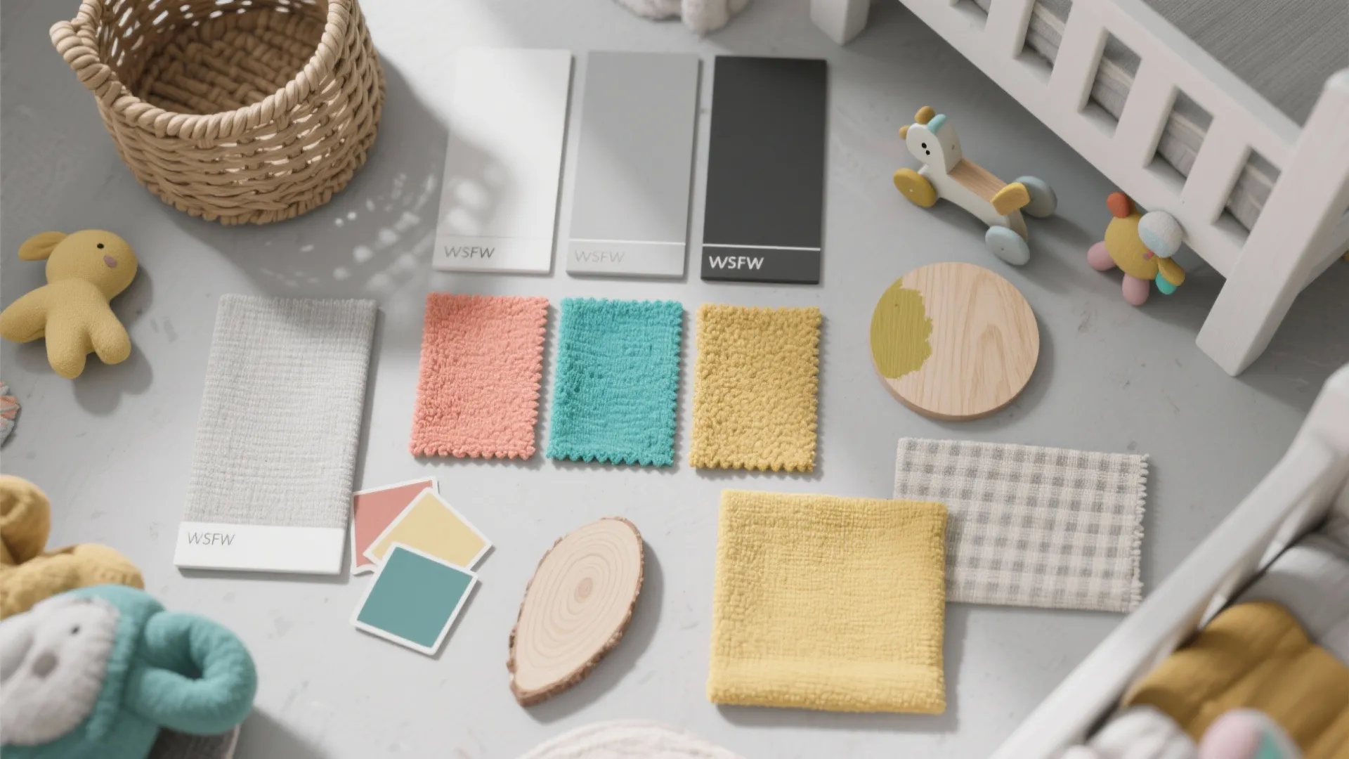 Monochrome Base with Joyful Highlights