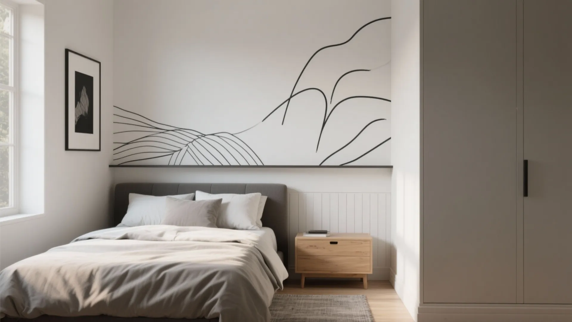 Minimalist Monochrome Rub-On Decals