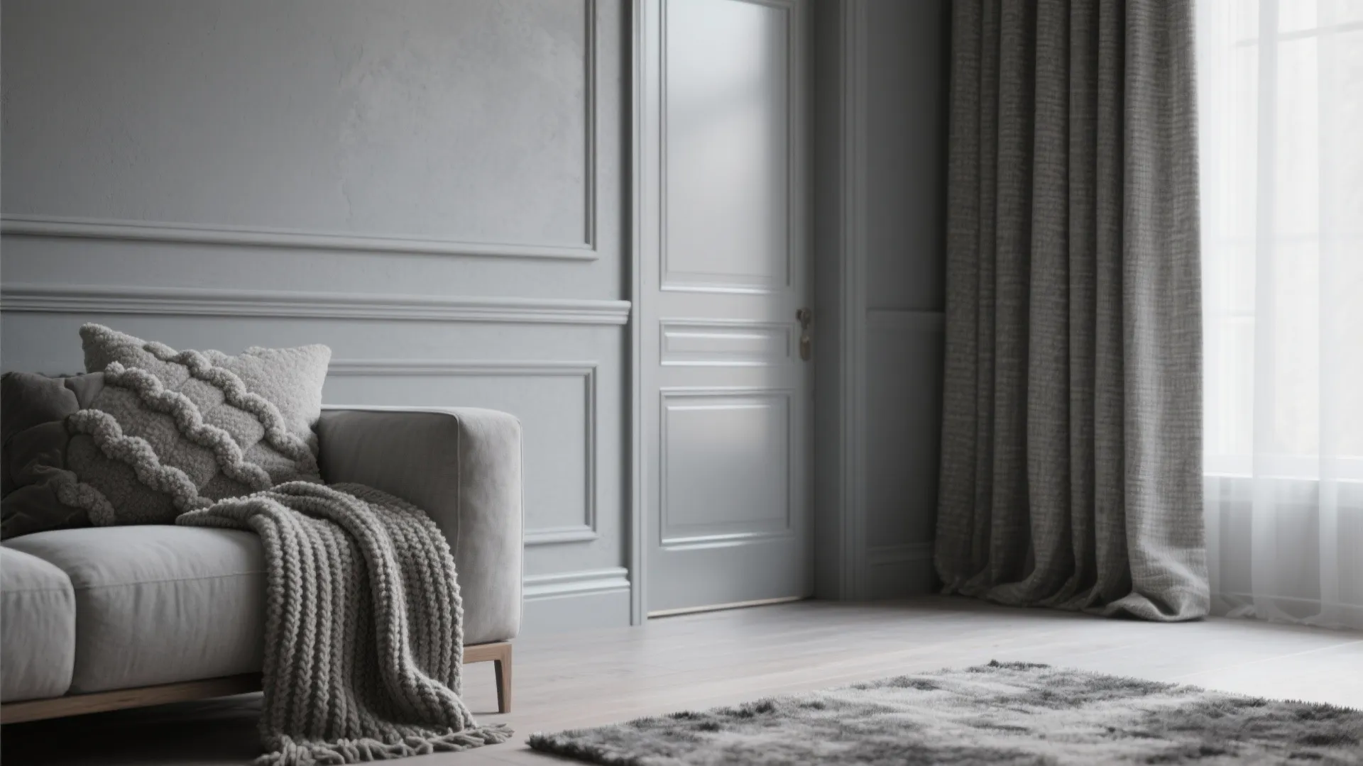 Monochrome with Texture and Sheen