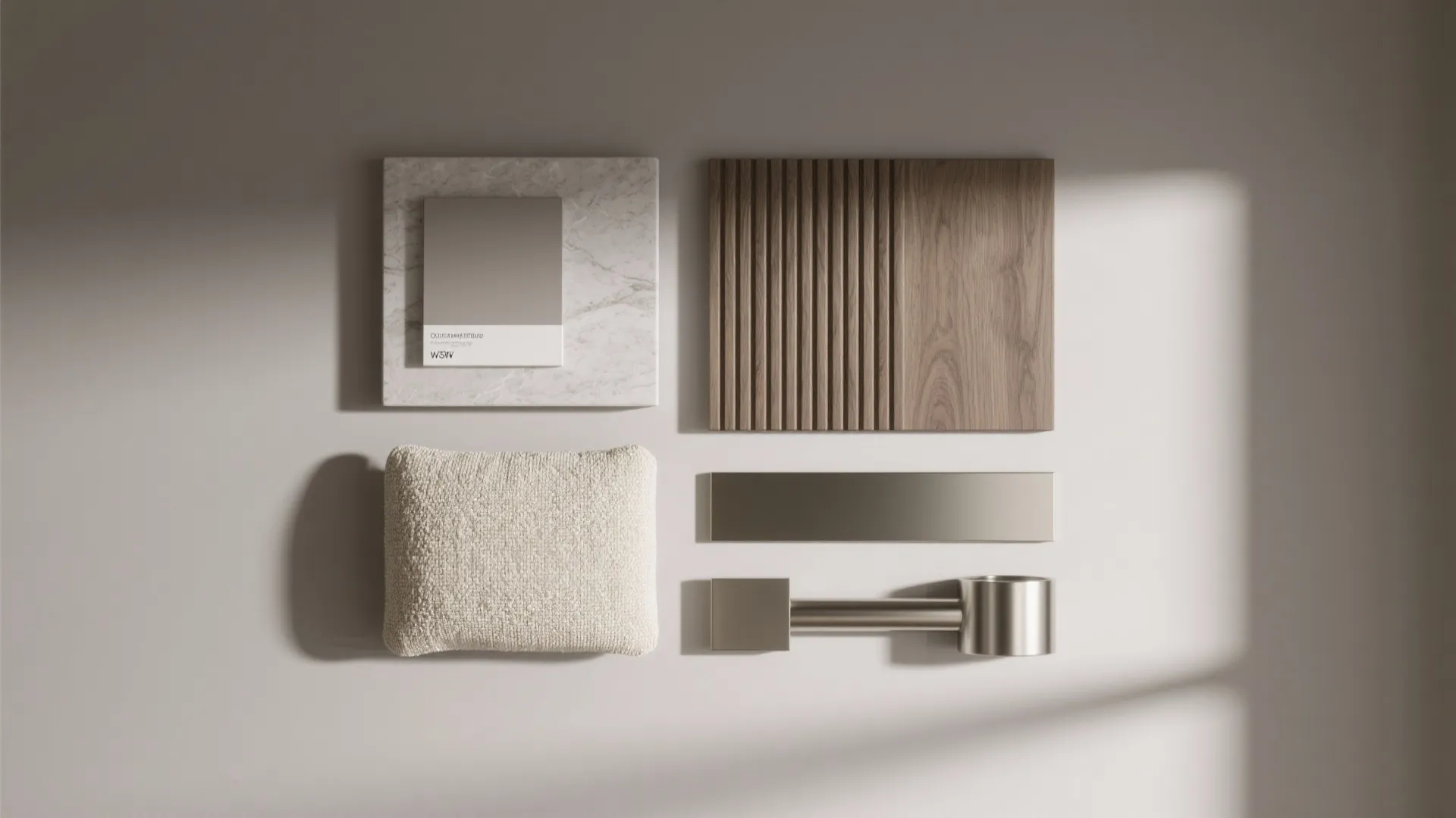 1) Monochrome Base, Tactile Materials