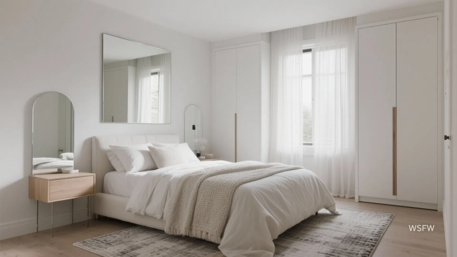 Light, Mirrors, and Monochrome: The Visual Space Stretch