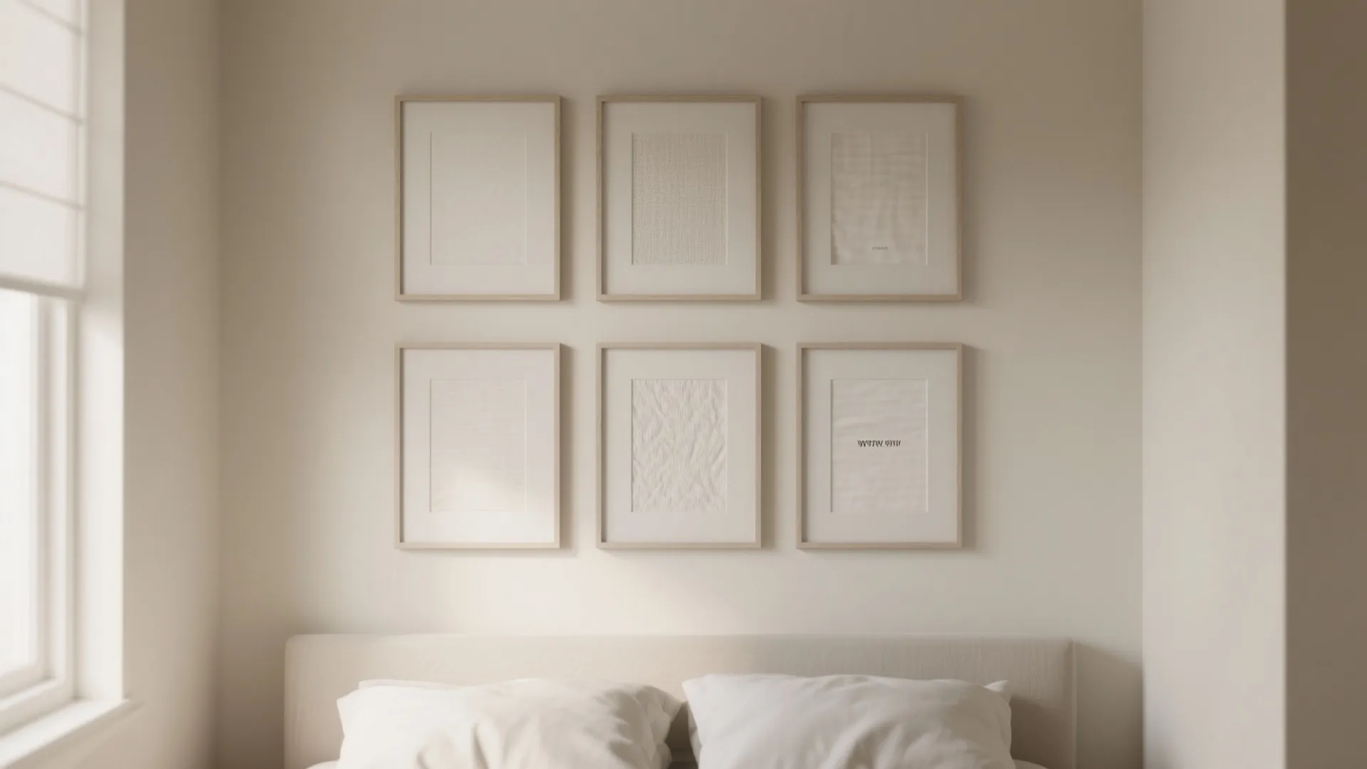 Monochrome Paper Gallery with Modular Frames
