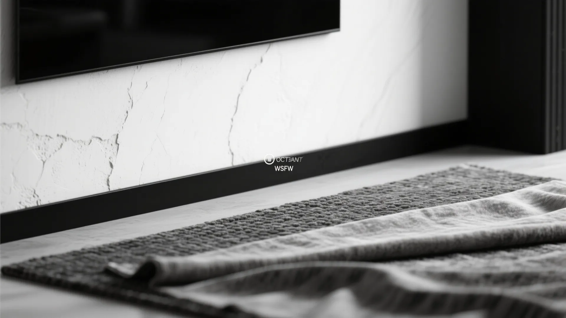 5. High-Contrast Monochrome with Texture