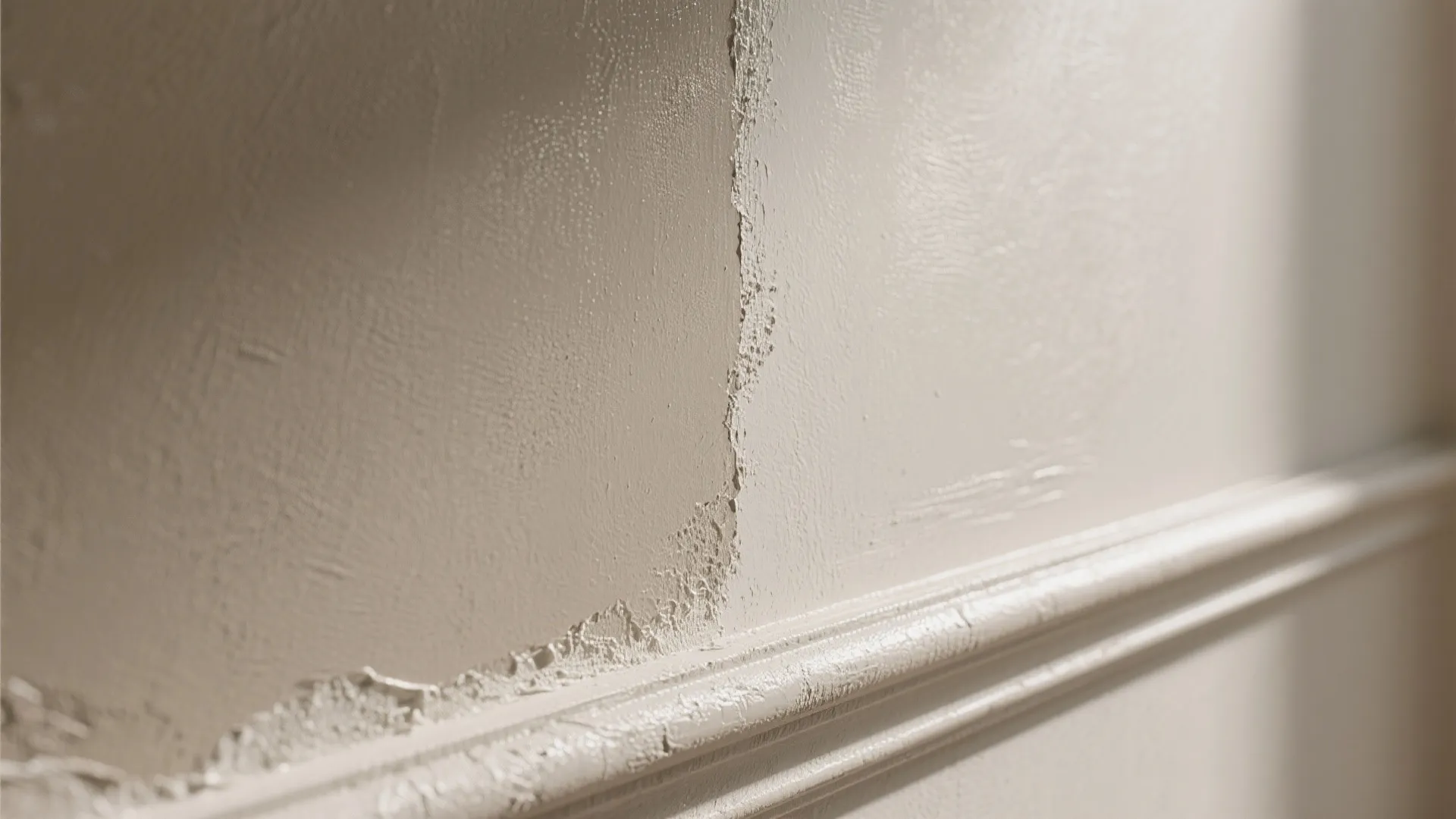Close-up of a wall showing matte and satin sheens plus a thin venetian plaster band for subtle contrast