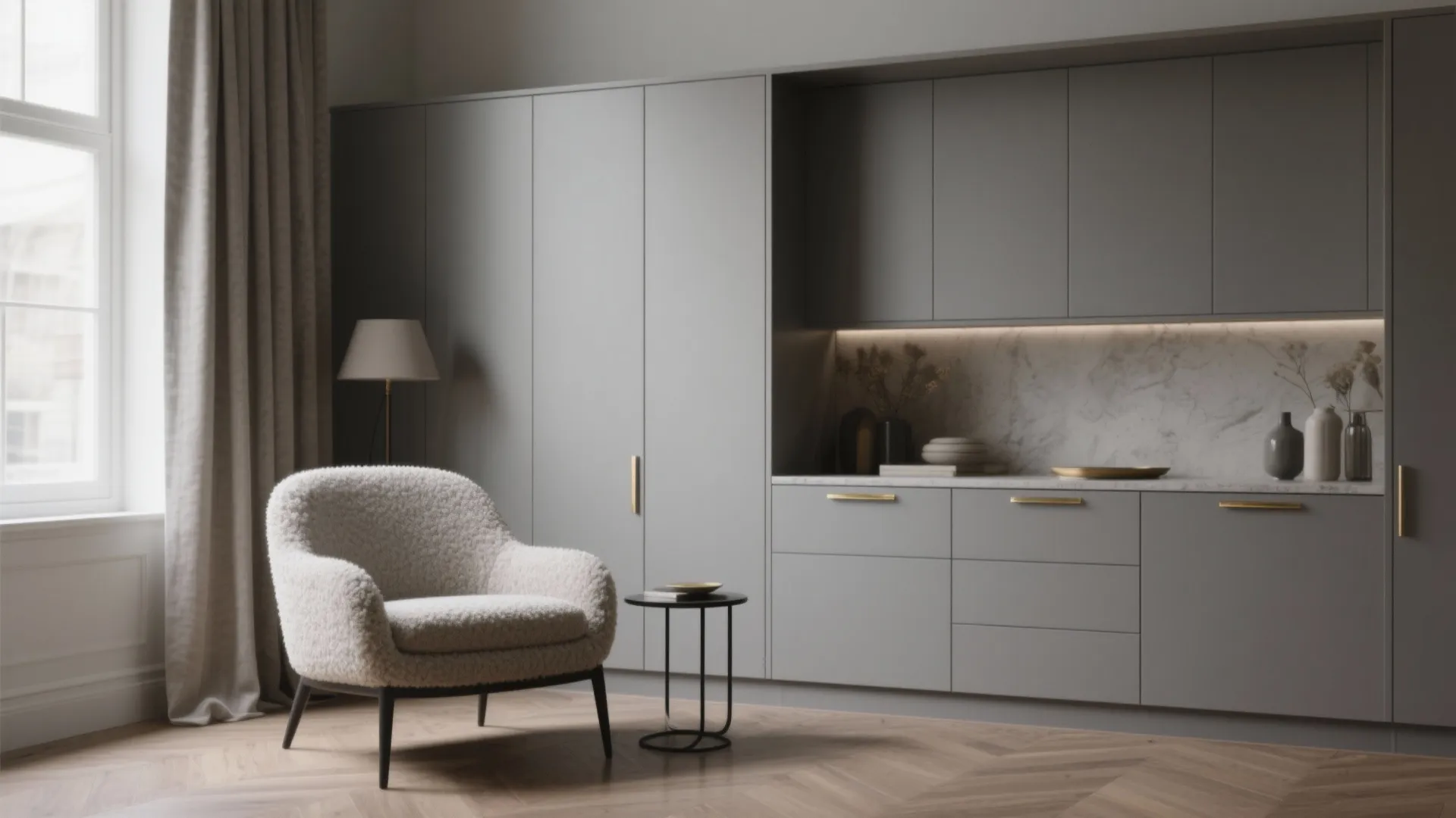 Monochrome Layering (Tone-on-Tone)