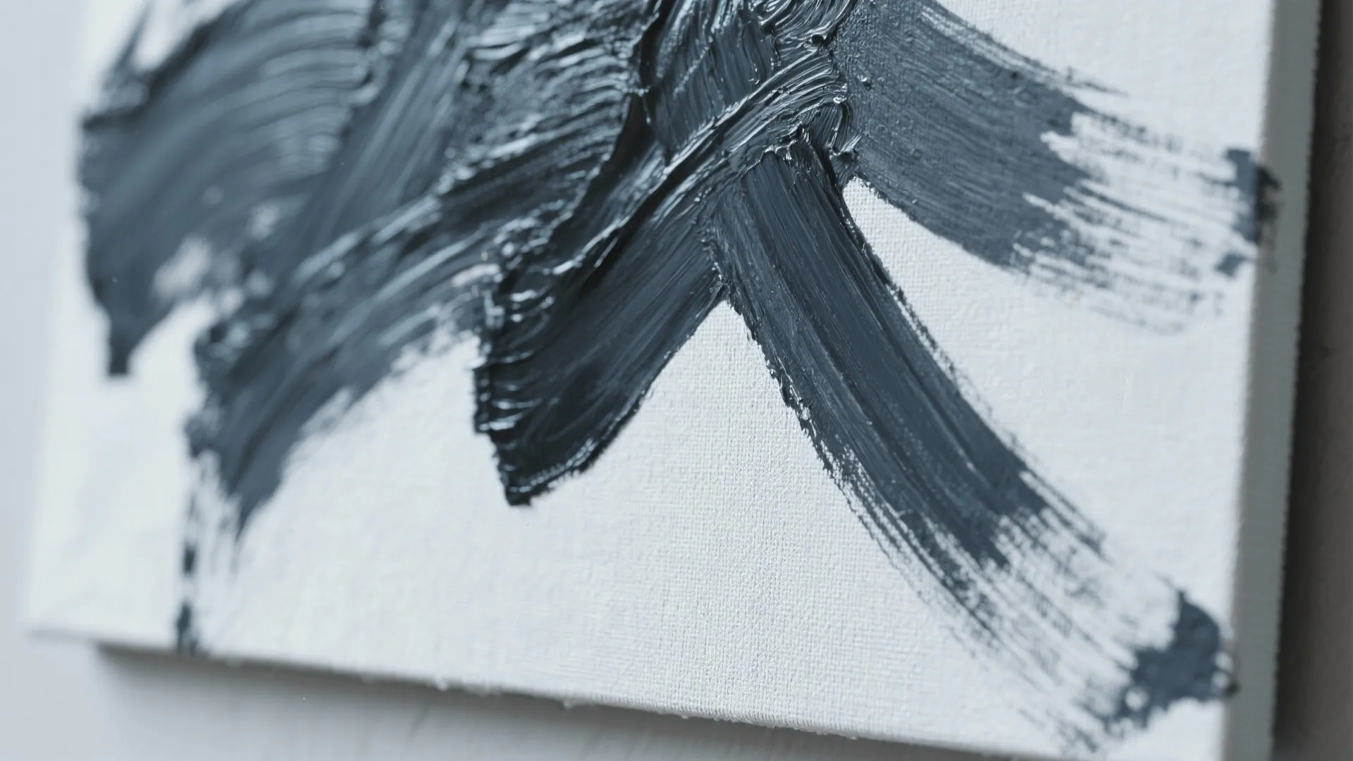 4. Monochrome Abstract for Subtle Elegance