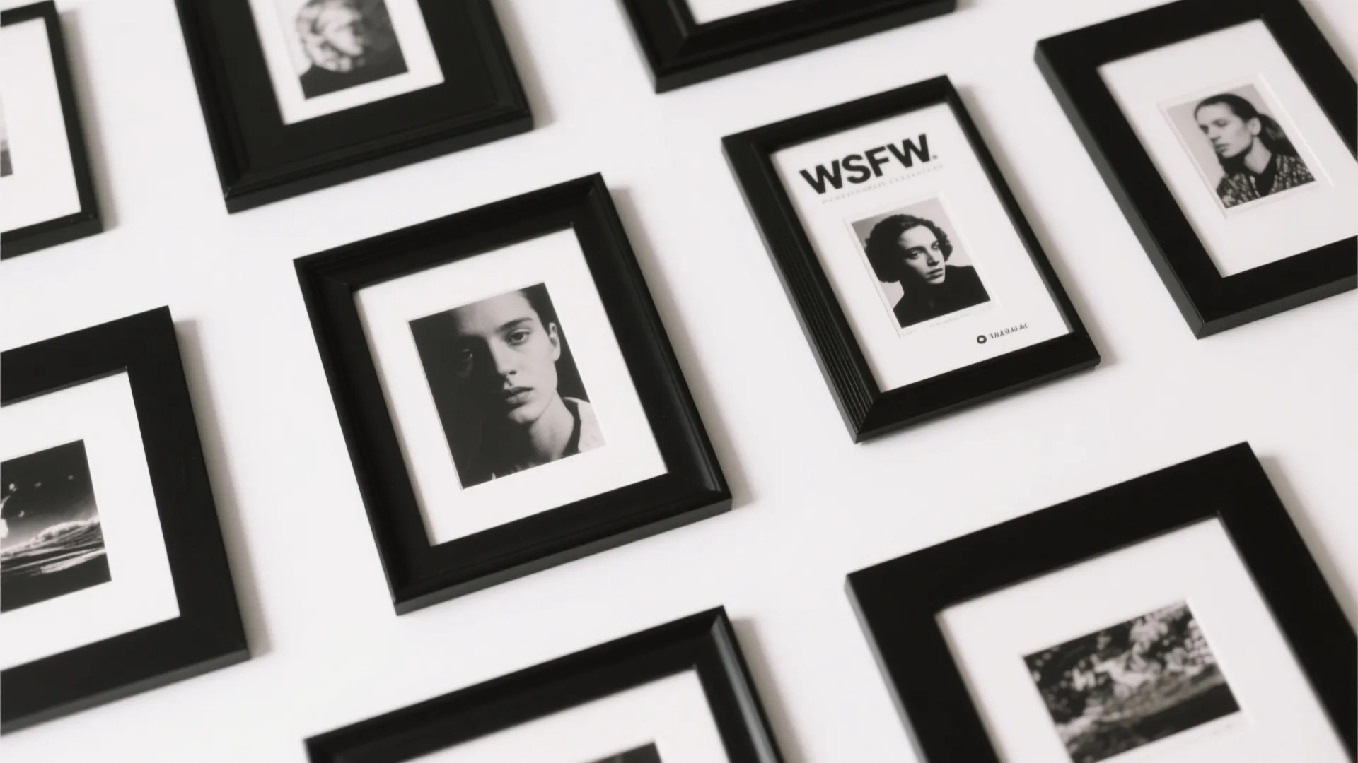 8. Monochrome Art Prints