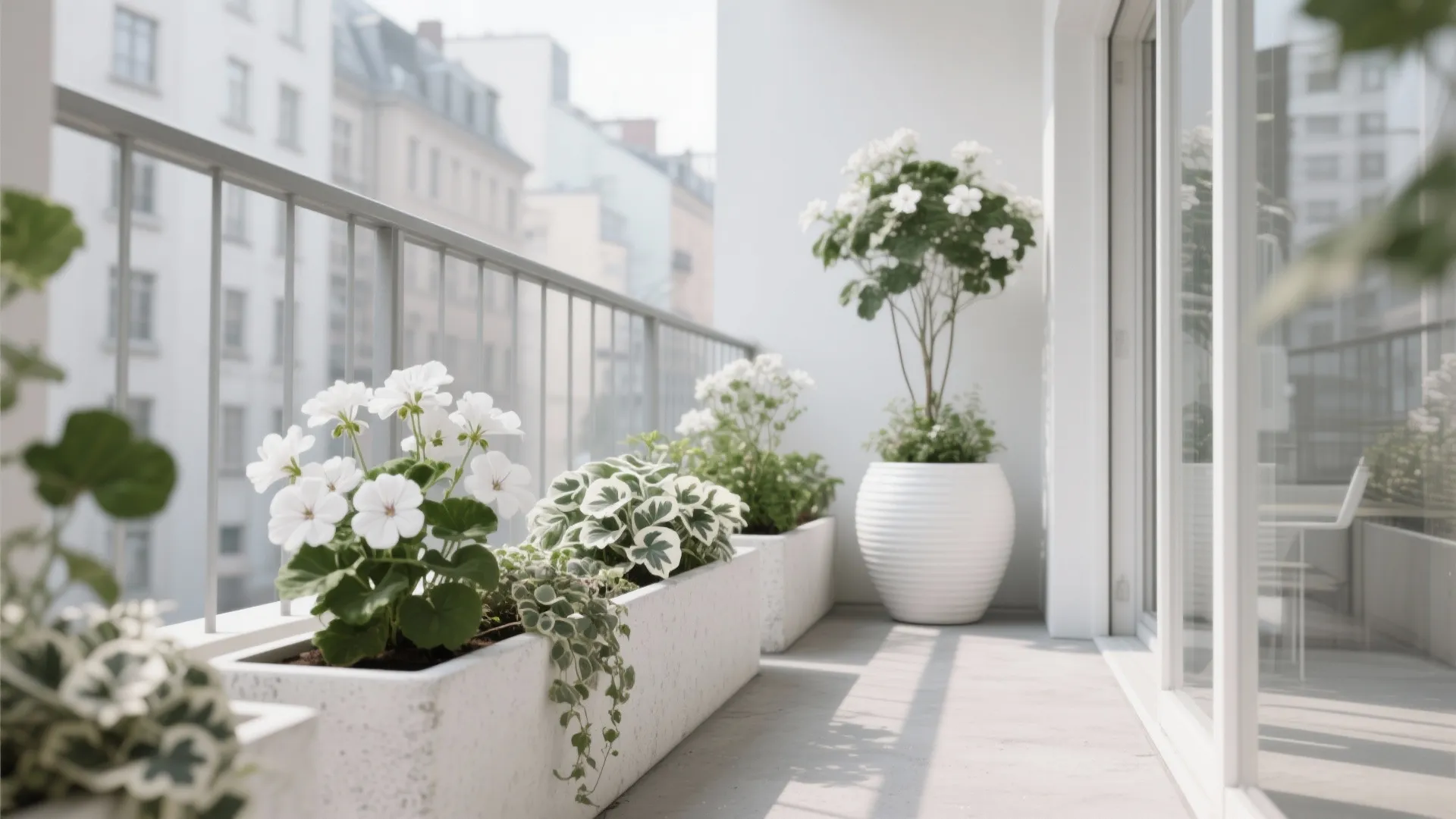 1) Monochrome Magic: One-Color Flower Palette For Visual Calm