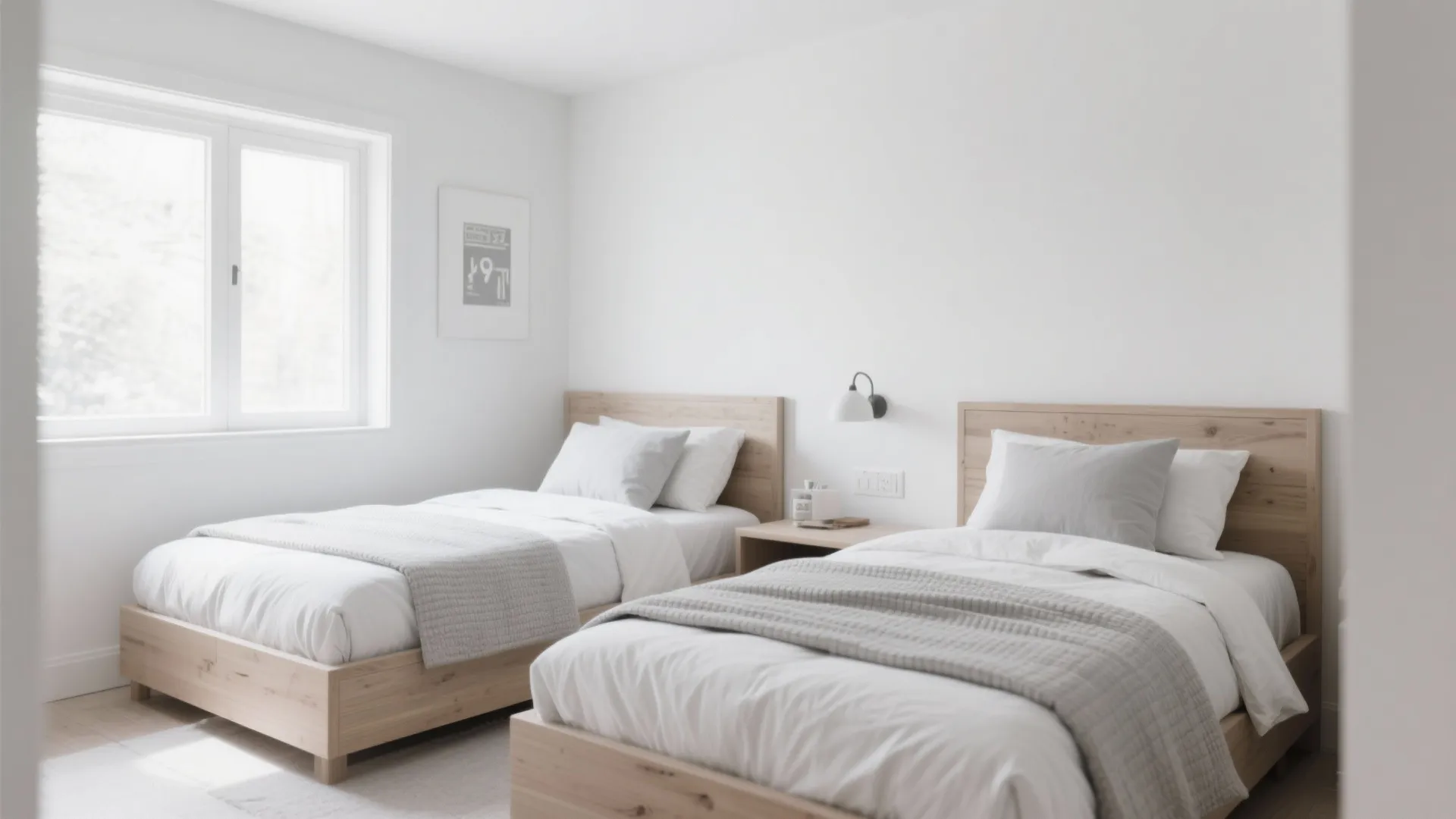 3. Light, Monochromatic Color Scheme