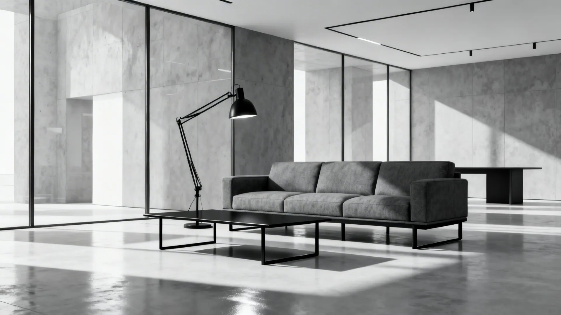 3. Monochrome with Black Metal Details