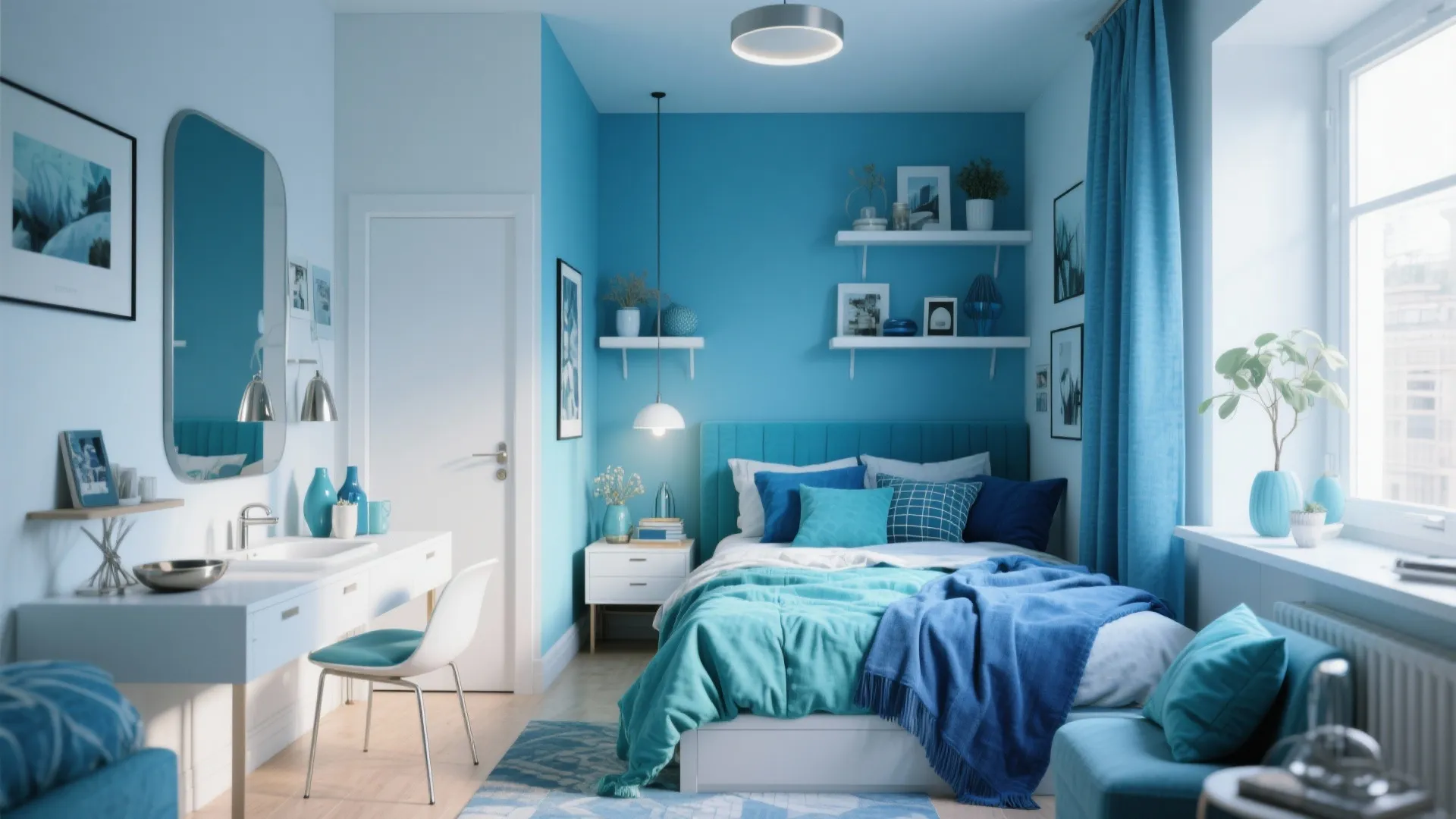 12. Monochrome Blue Palette