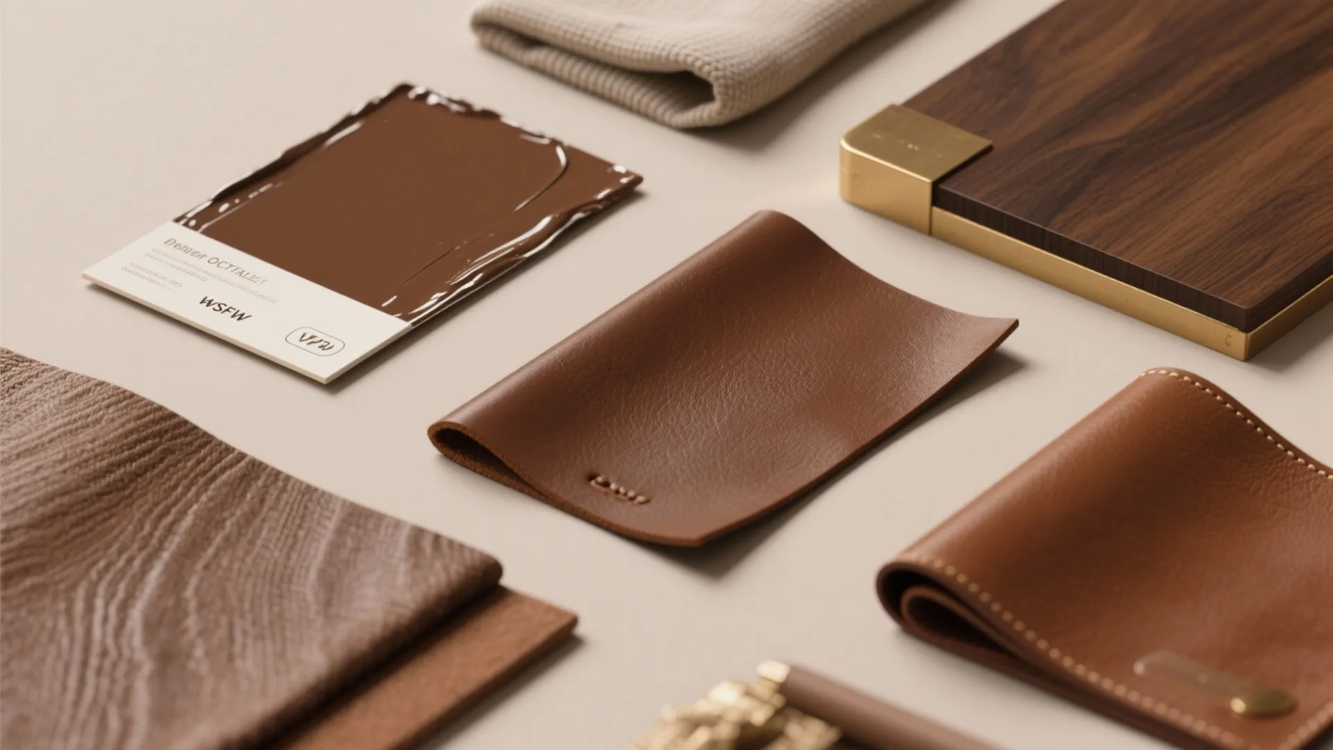 4. Go monochrome but vary sheen and texture