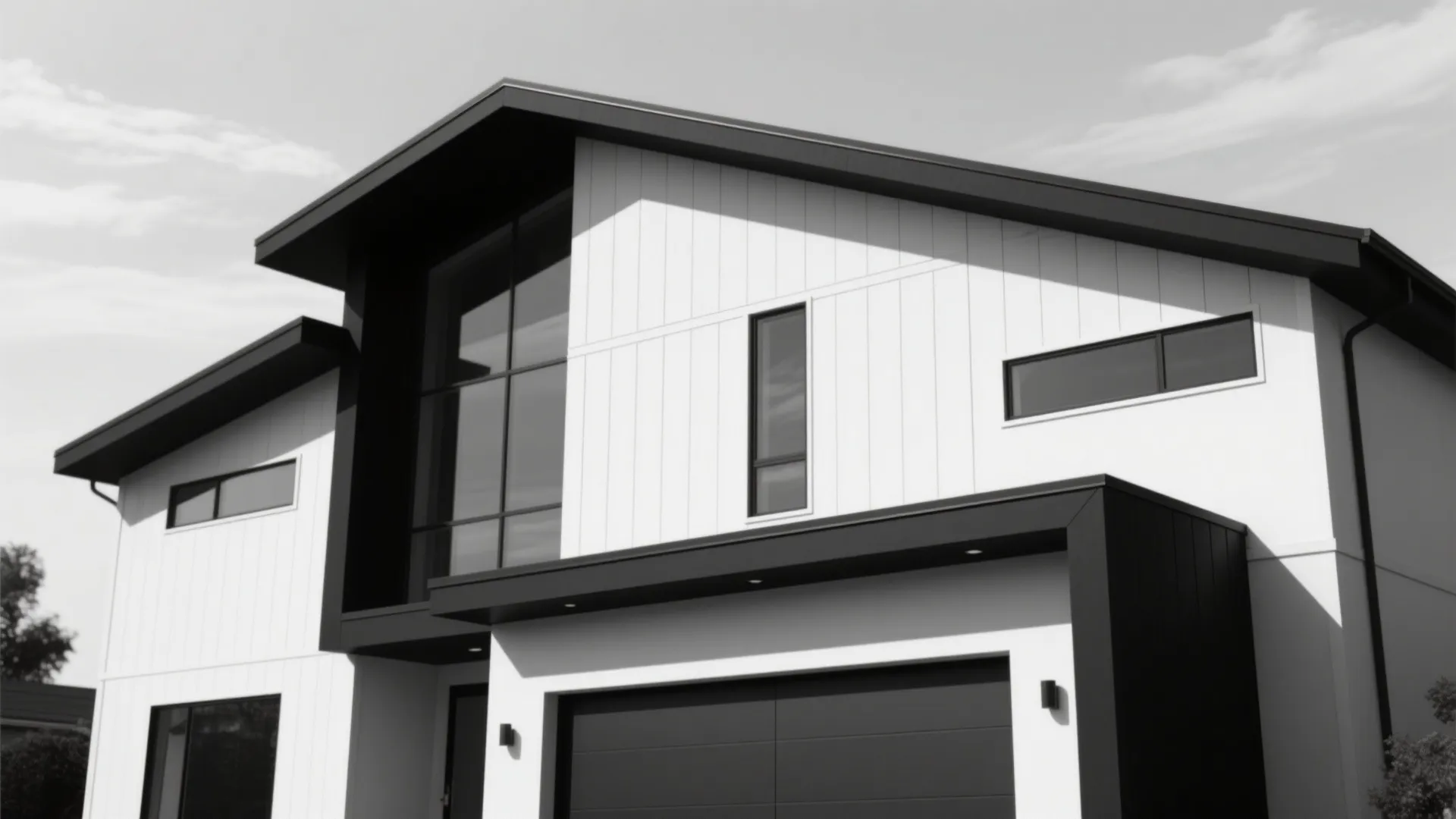 3. High-Contrast Monochrome