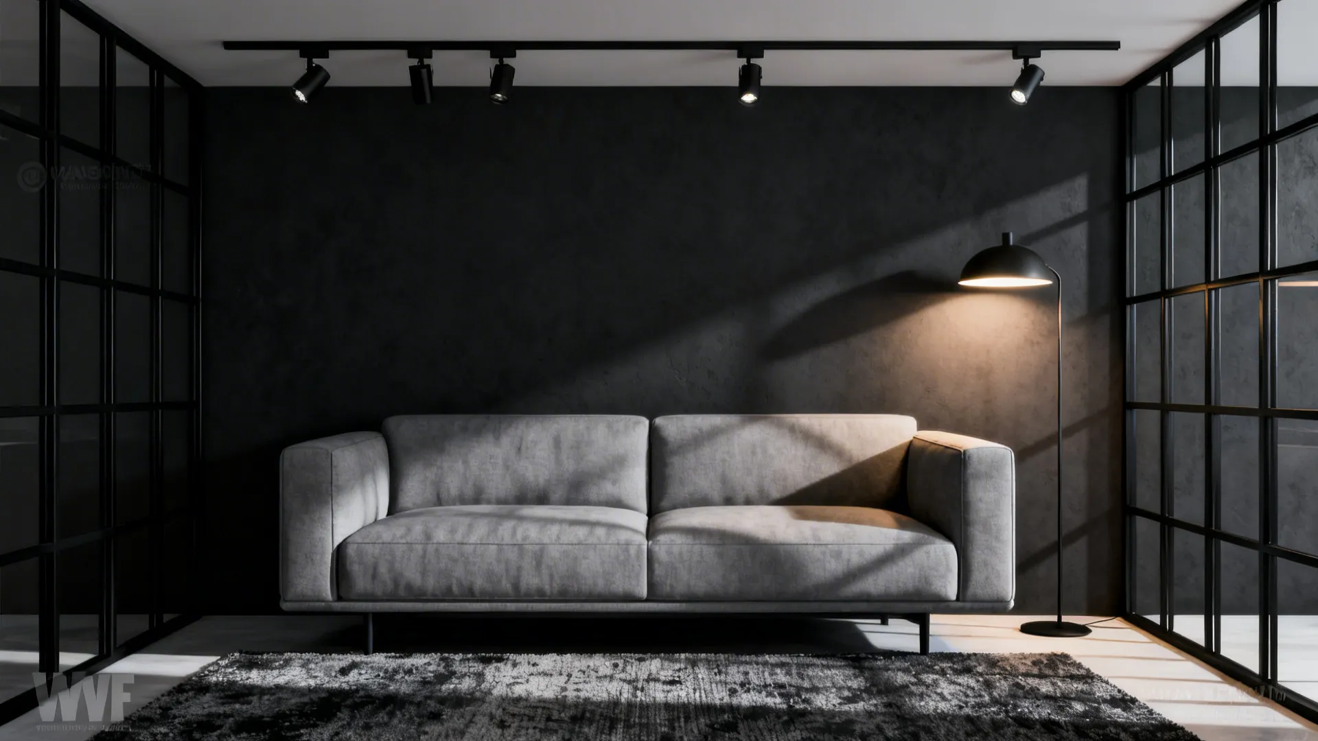 2. High-Contrast Monochrome