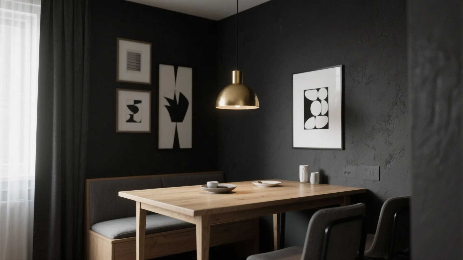 4. Monochrome Elegance