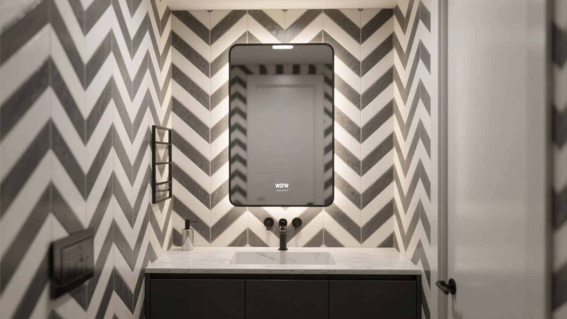 Monochrome Geometrics for a Clean, Spa-Like Edit