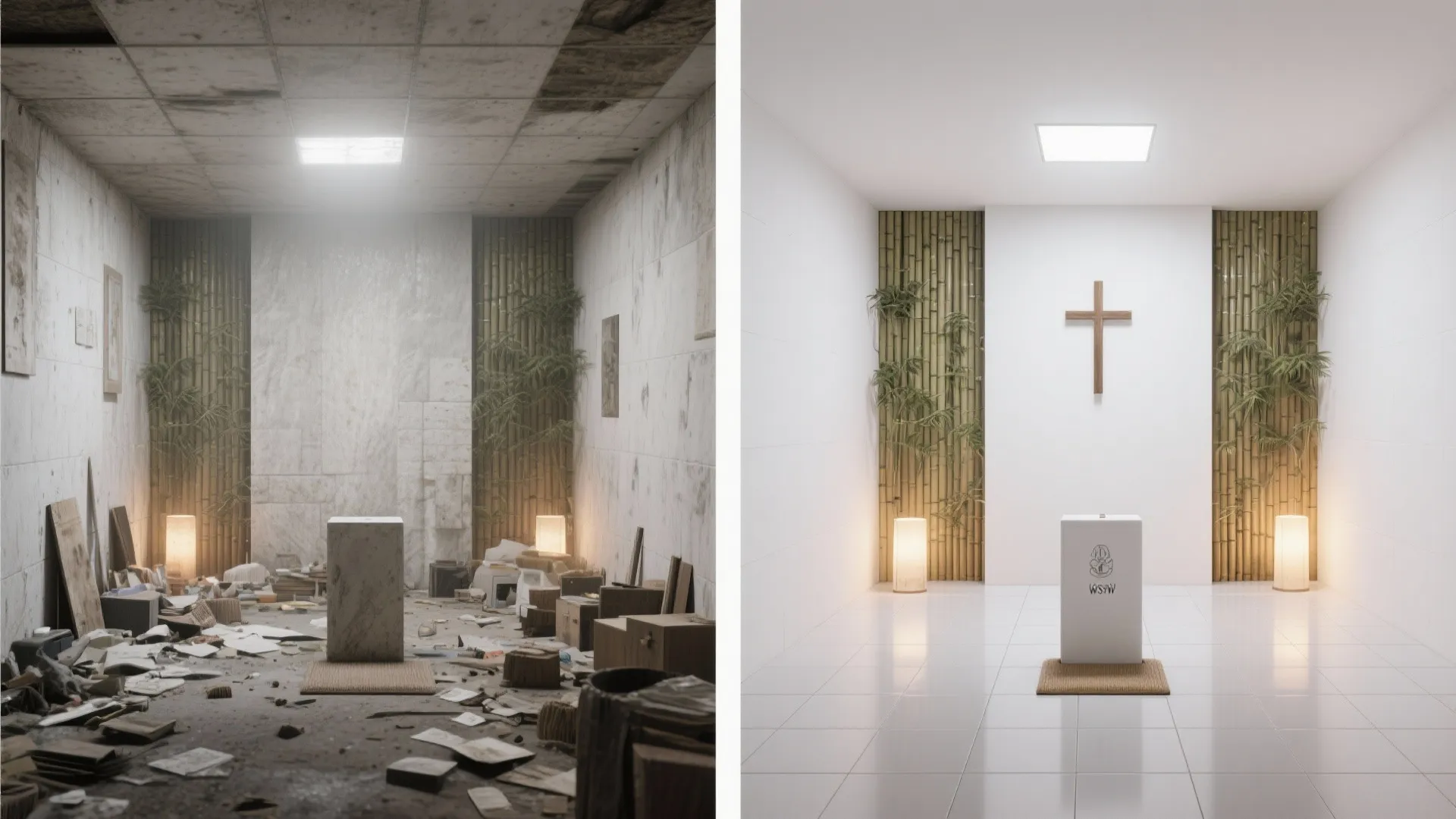 Minimalist Monochrome Tiles