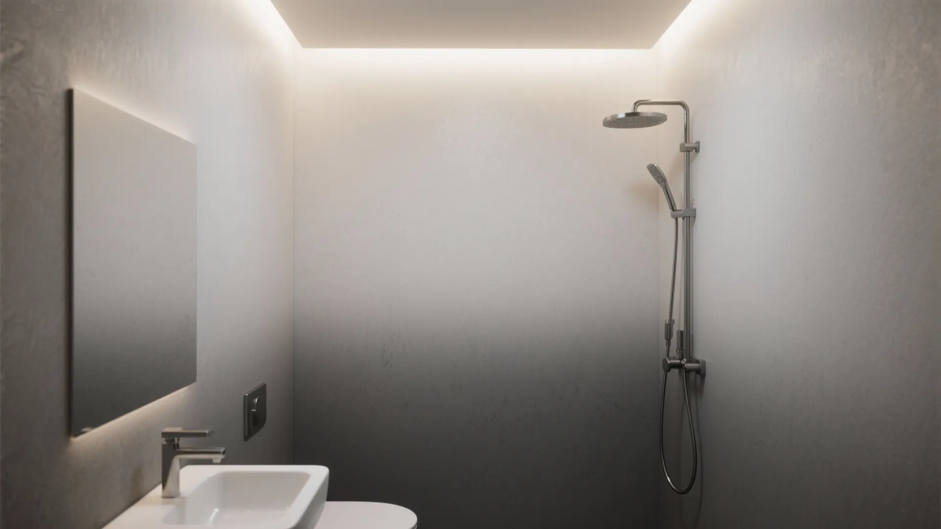 Monochrome Gradient: From Pale Beige to Deep Grey