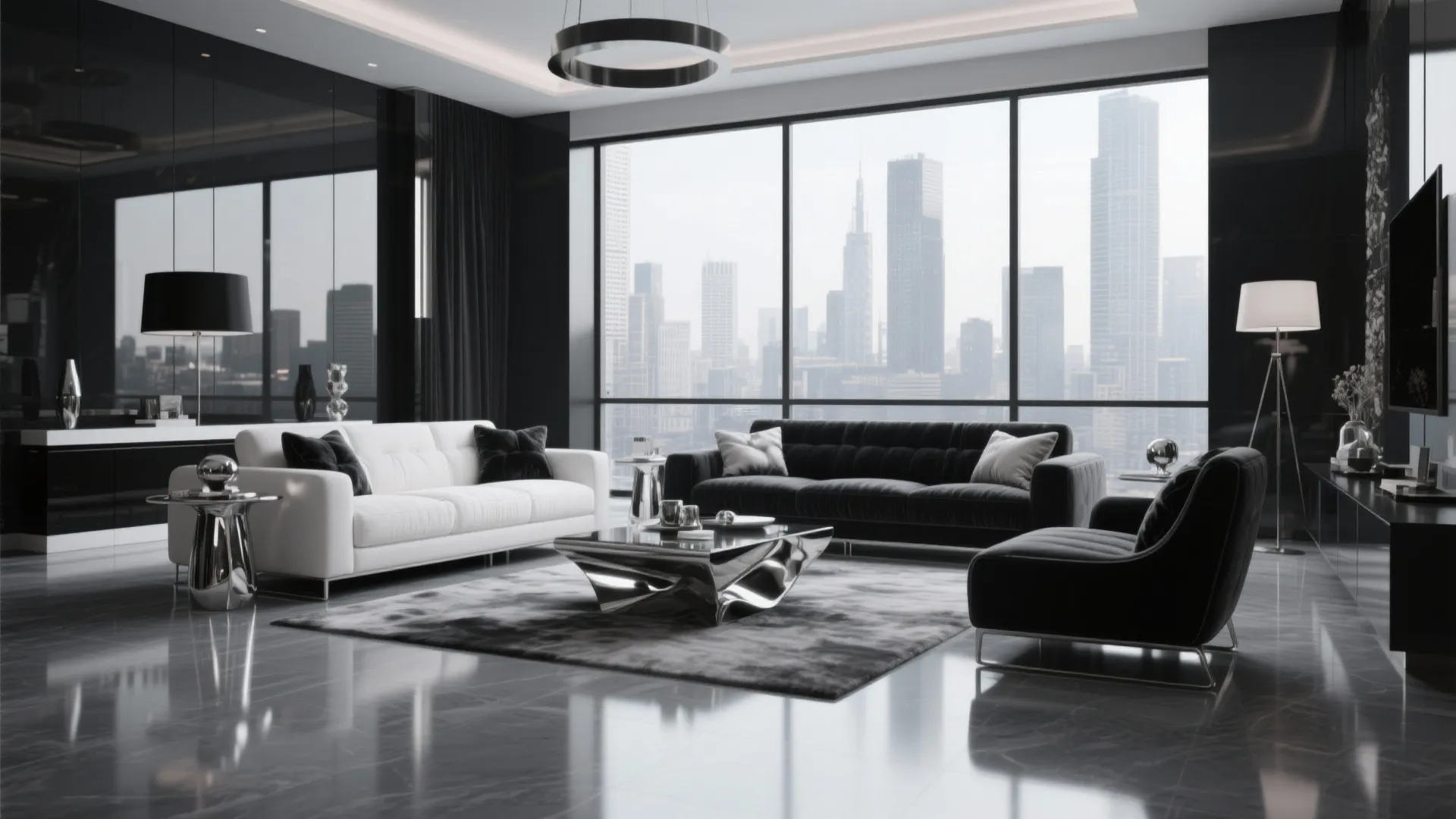 5. Monochrome Elegance