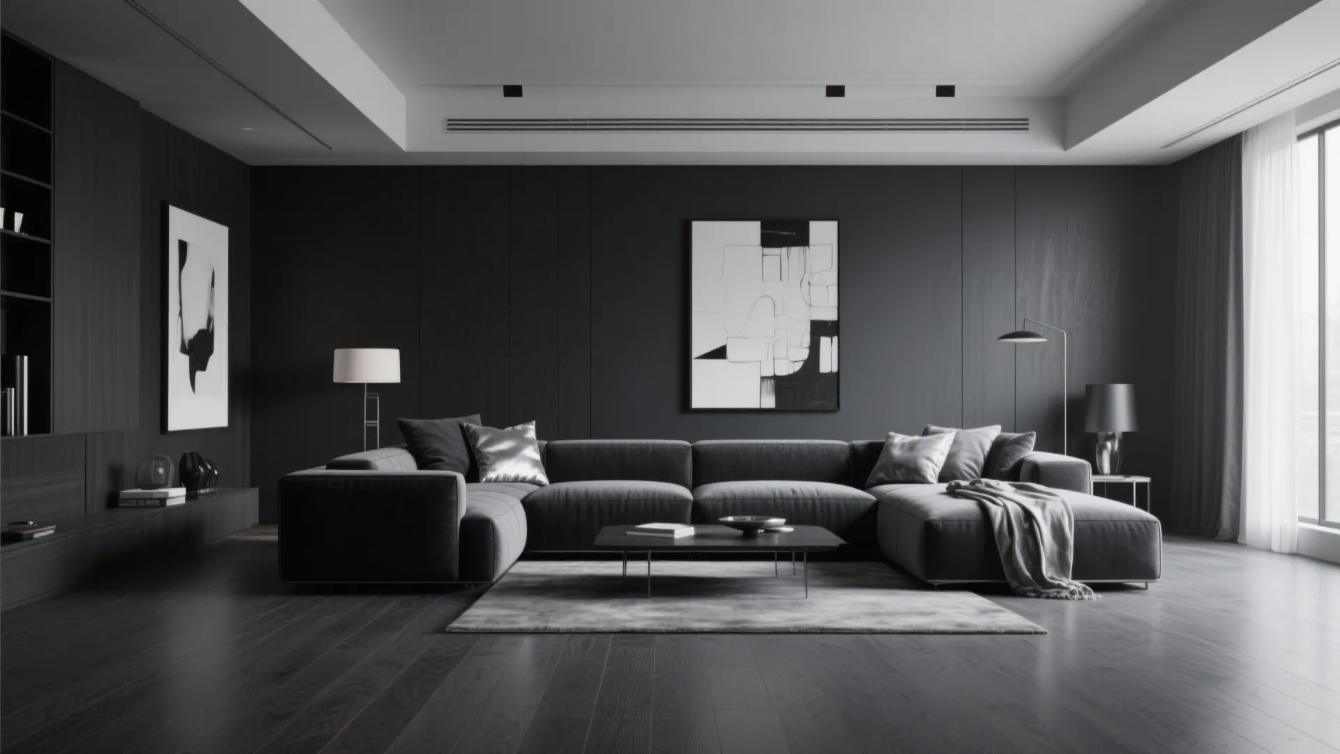 6. Monochrome Elegance