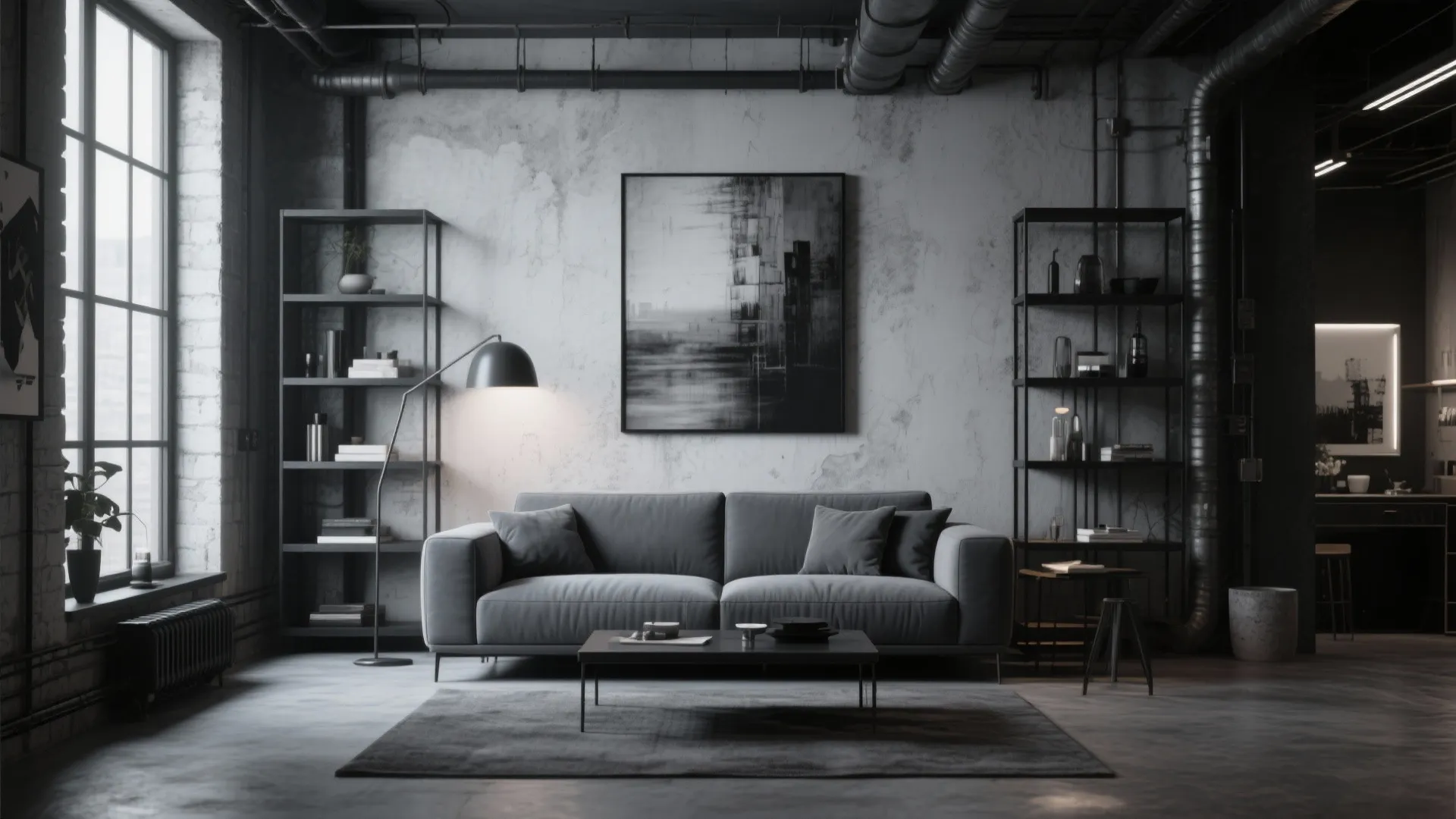 4. Monochrome Elegance