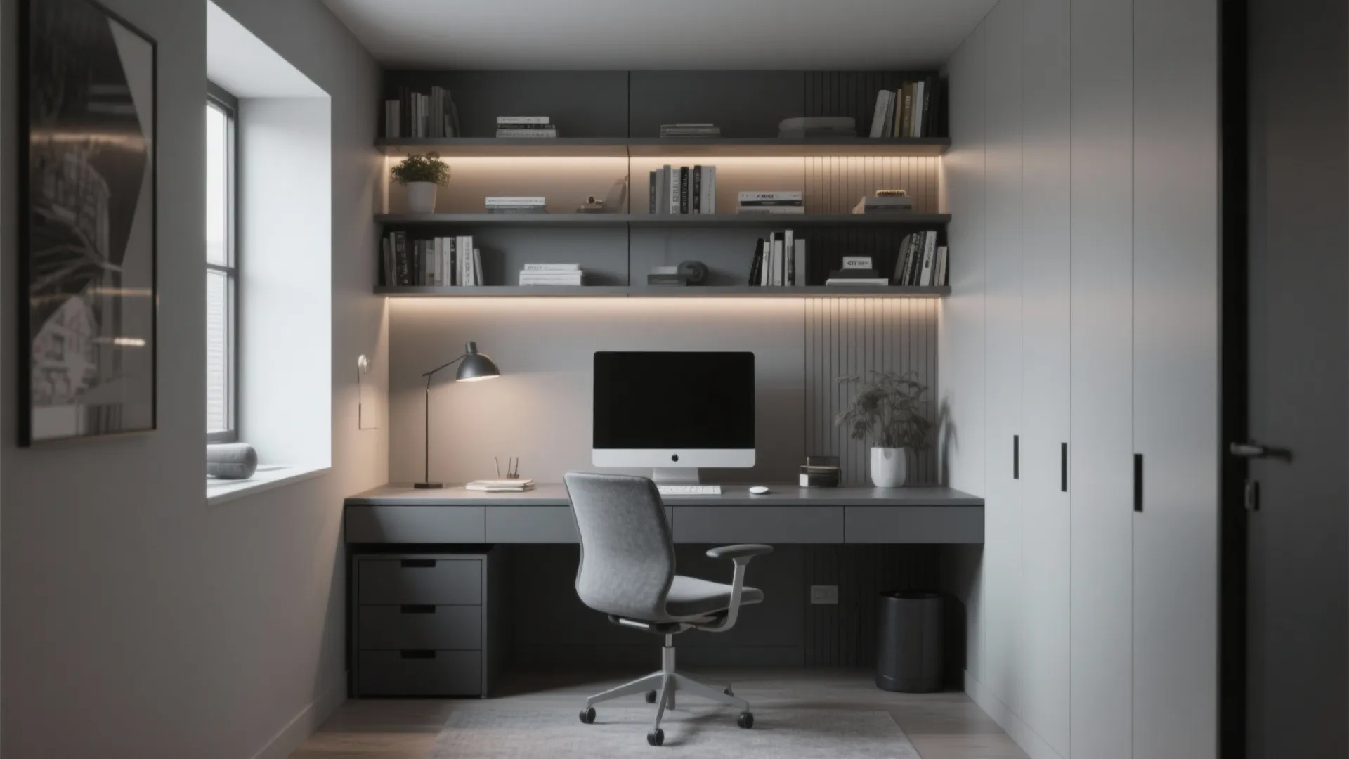 4. Monochrome Magic for Modern Vibes