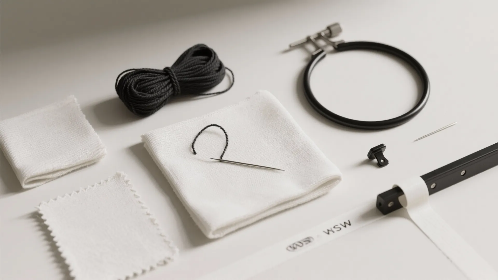 Minimalist Monochrome Hoops