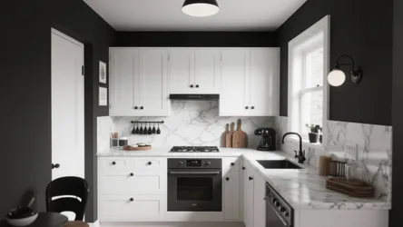 10 Black White and Gray Kitchen Ideas