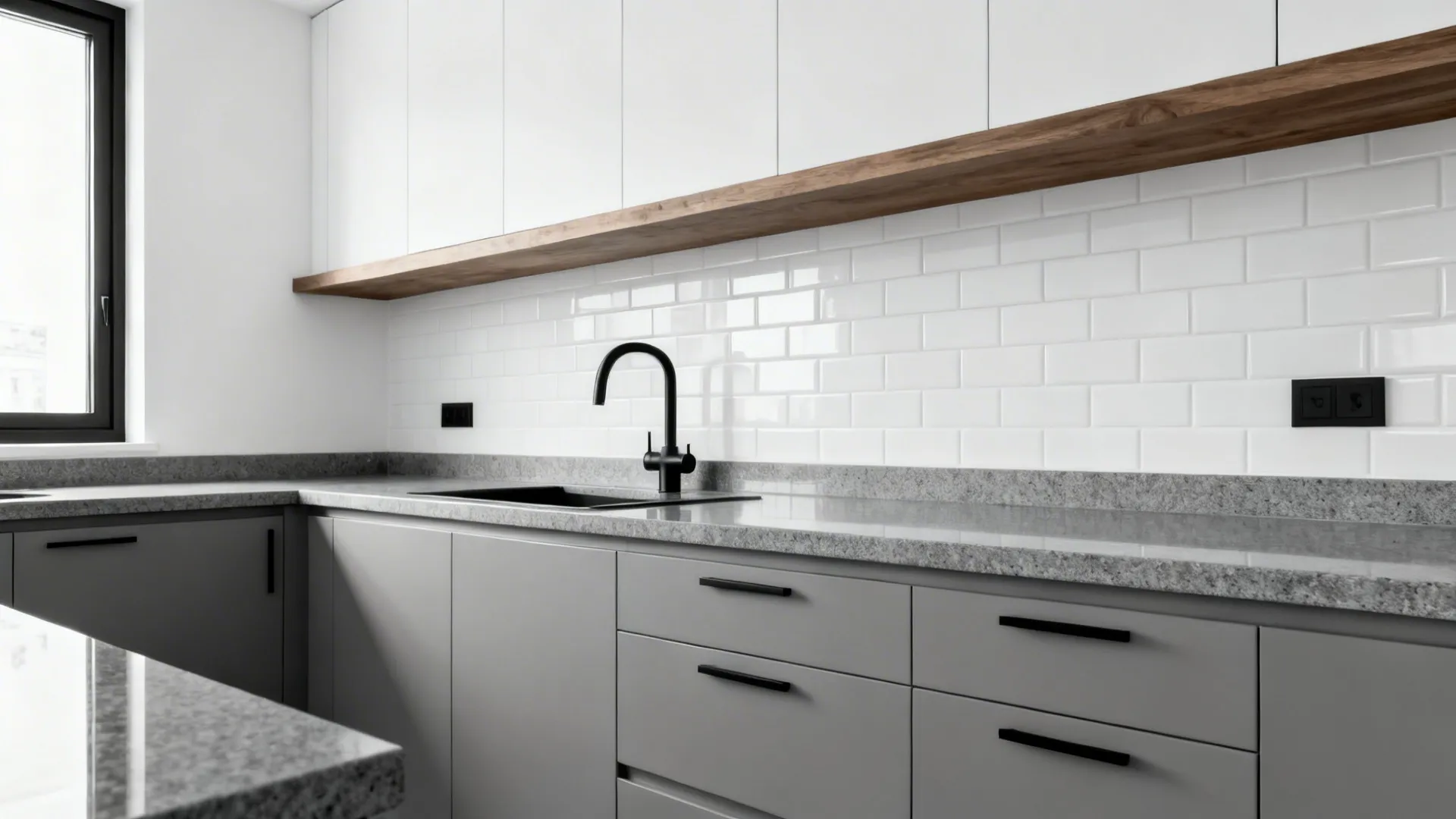 5 Grey, Black and White Kitchen Ideas