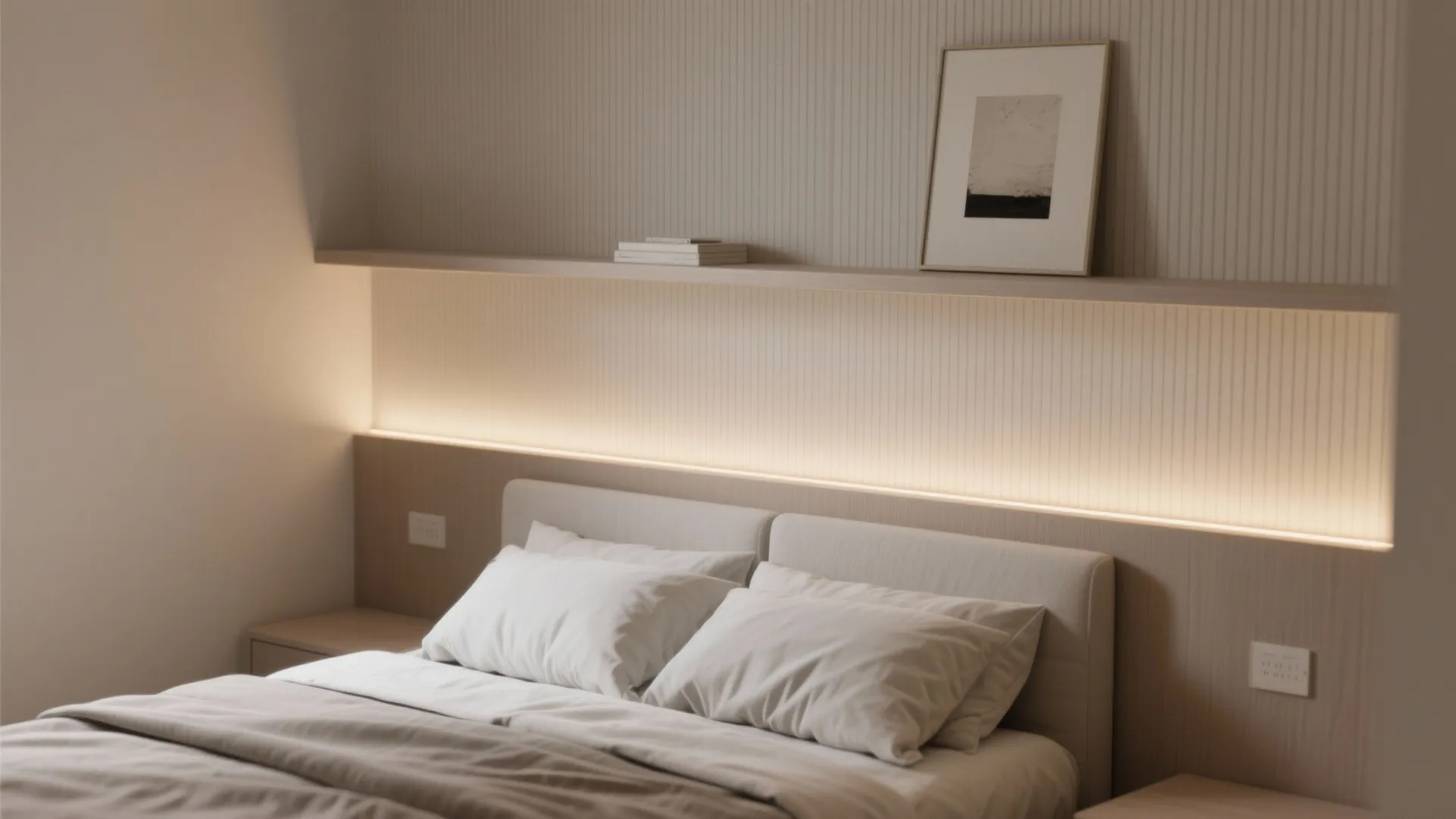 Monochrome Prints with Accent Lighting