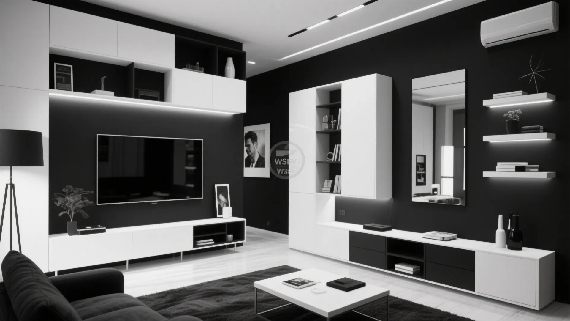 Monochrome Black & White Drama