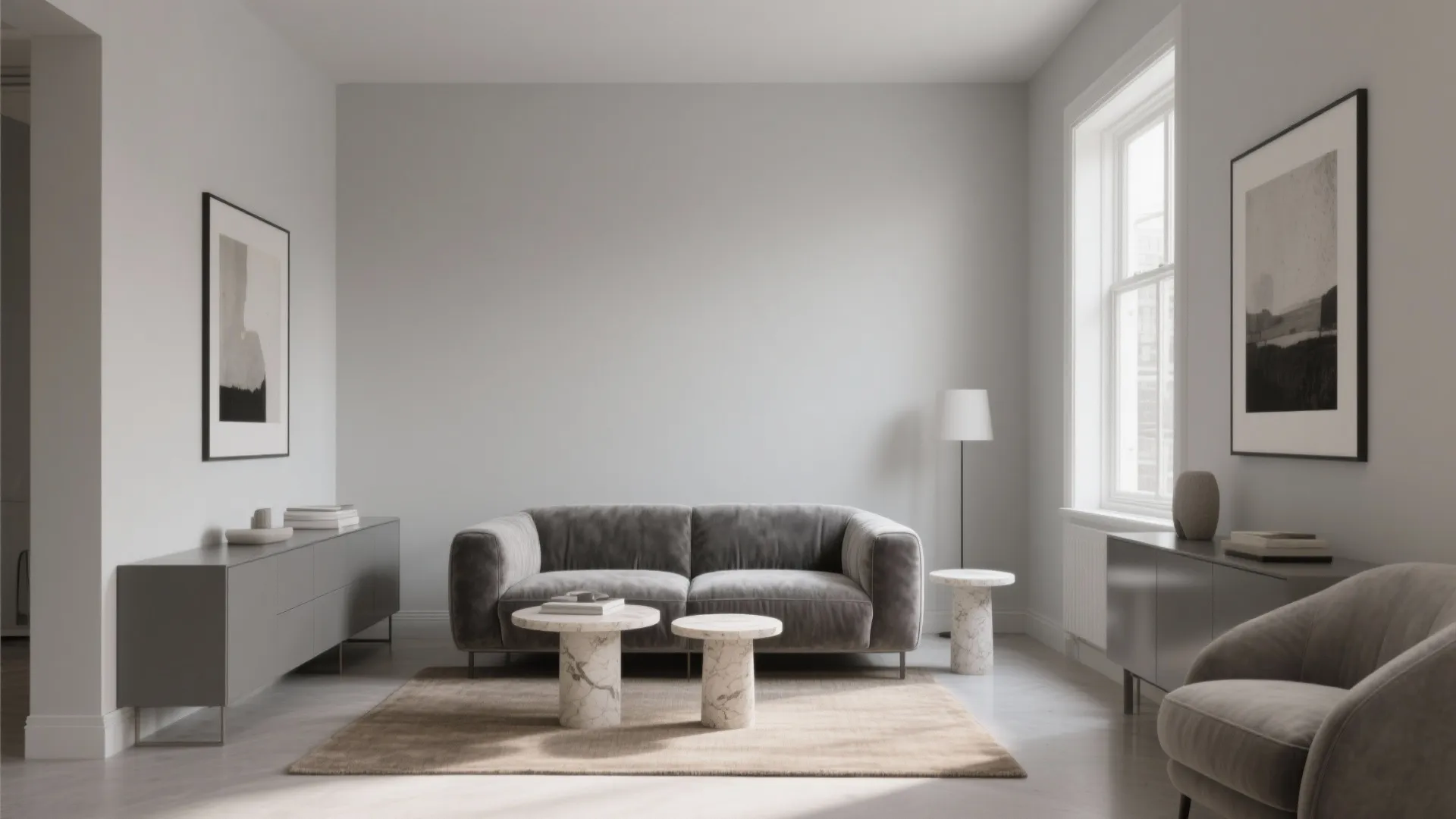 Monochrome Layering With Tactile Contrast