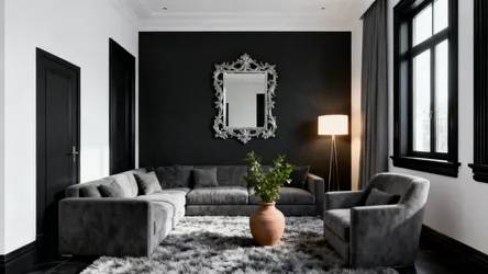 Black, White & Grey Living Room Ideas — 5 Inspirations