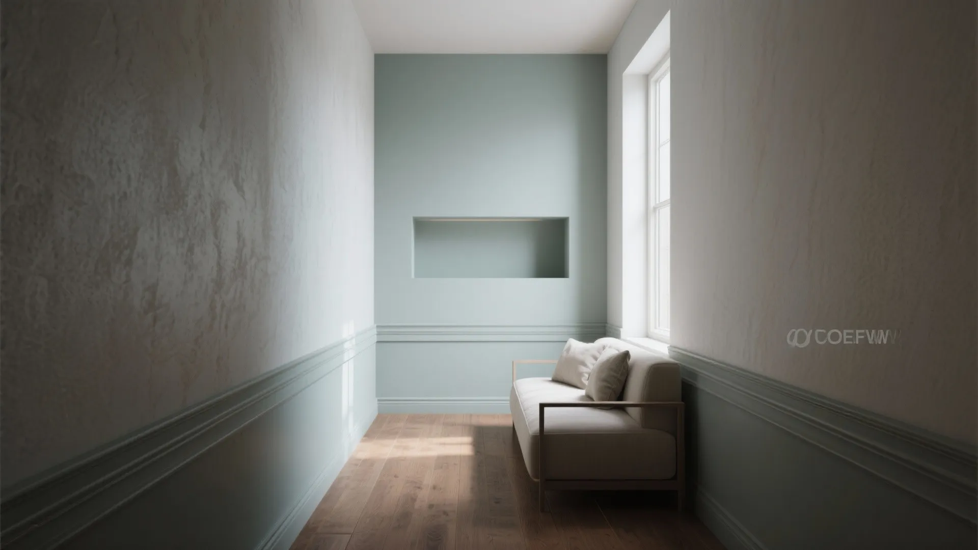 1. Monochrome Magic with Textured Finishes