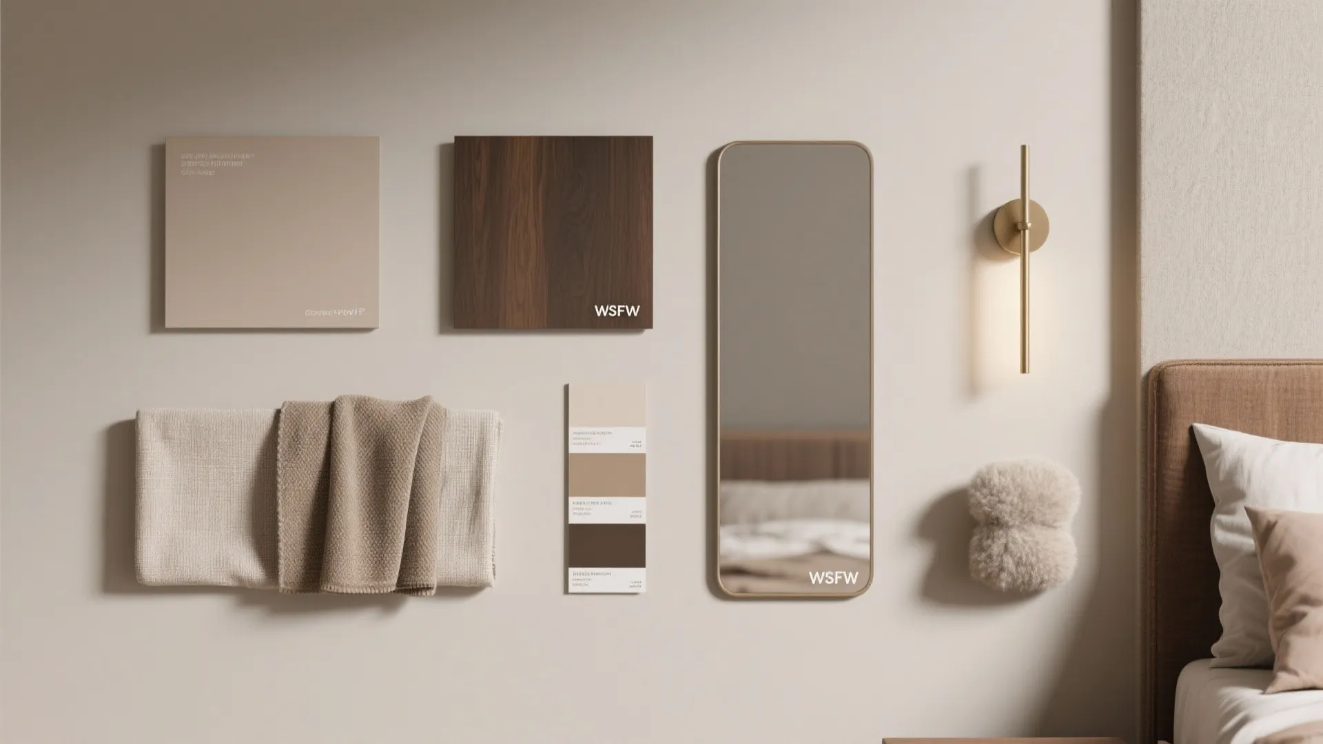 5. Monochrome Palette with Vertical Accents