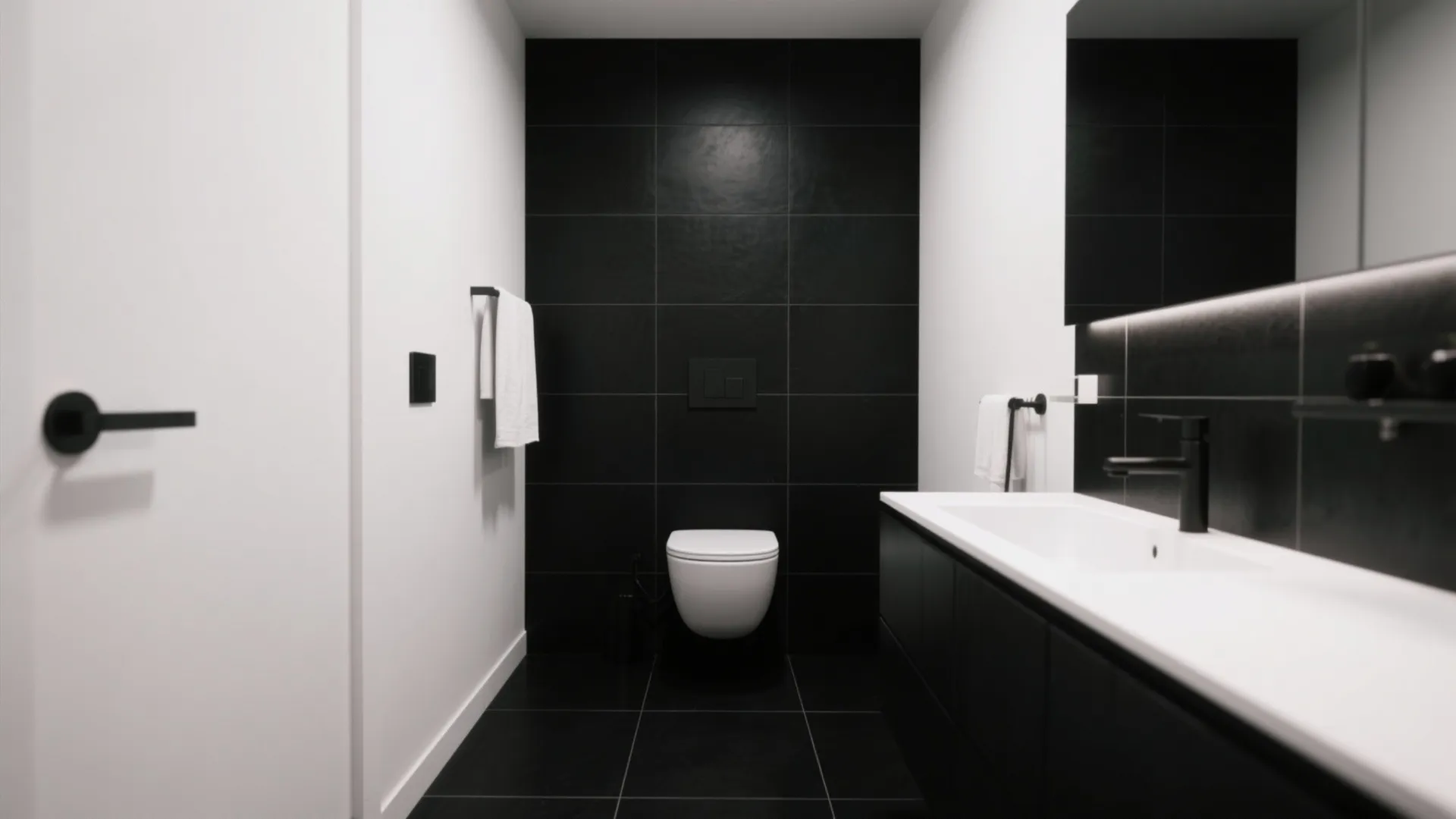 8. Monochrome with a Matte Finish