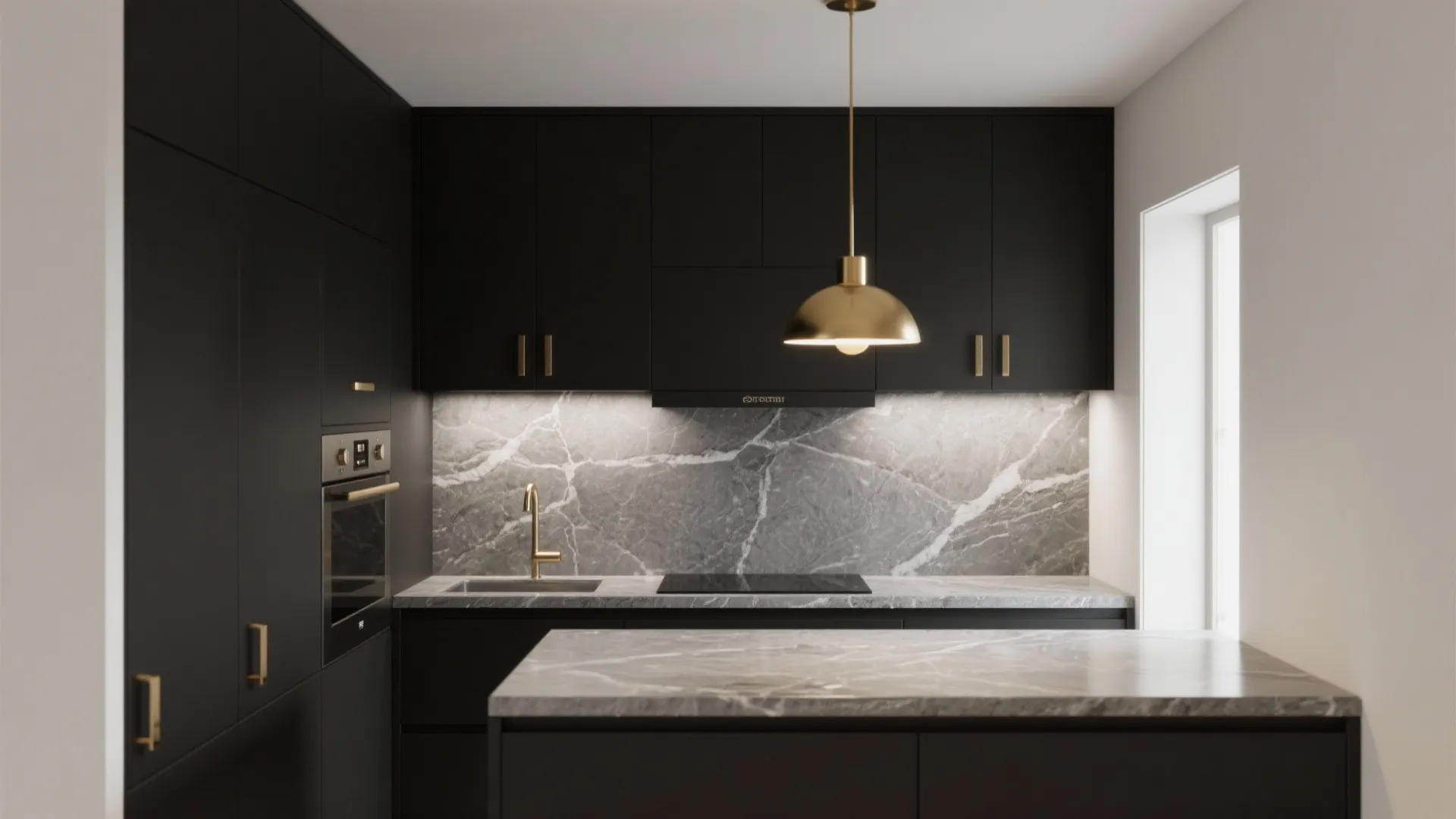 2. Monochrome matte for a minimalist, luxe look