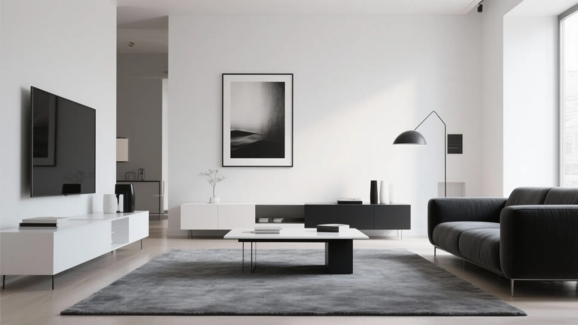 Monochrome Minimalist Rugs