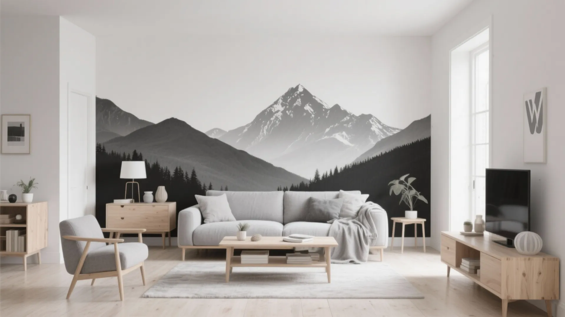 8. Monochrome Mountains