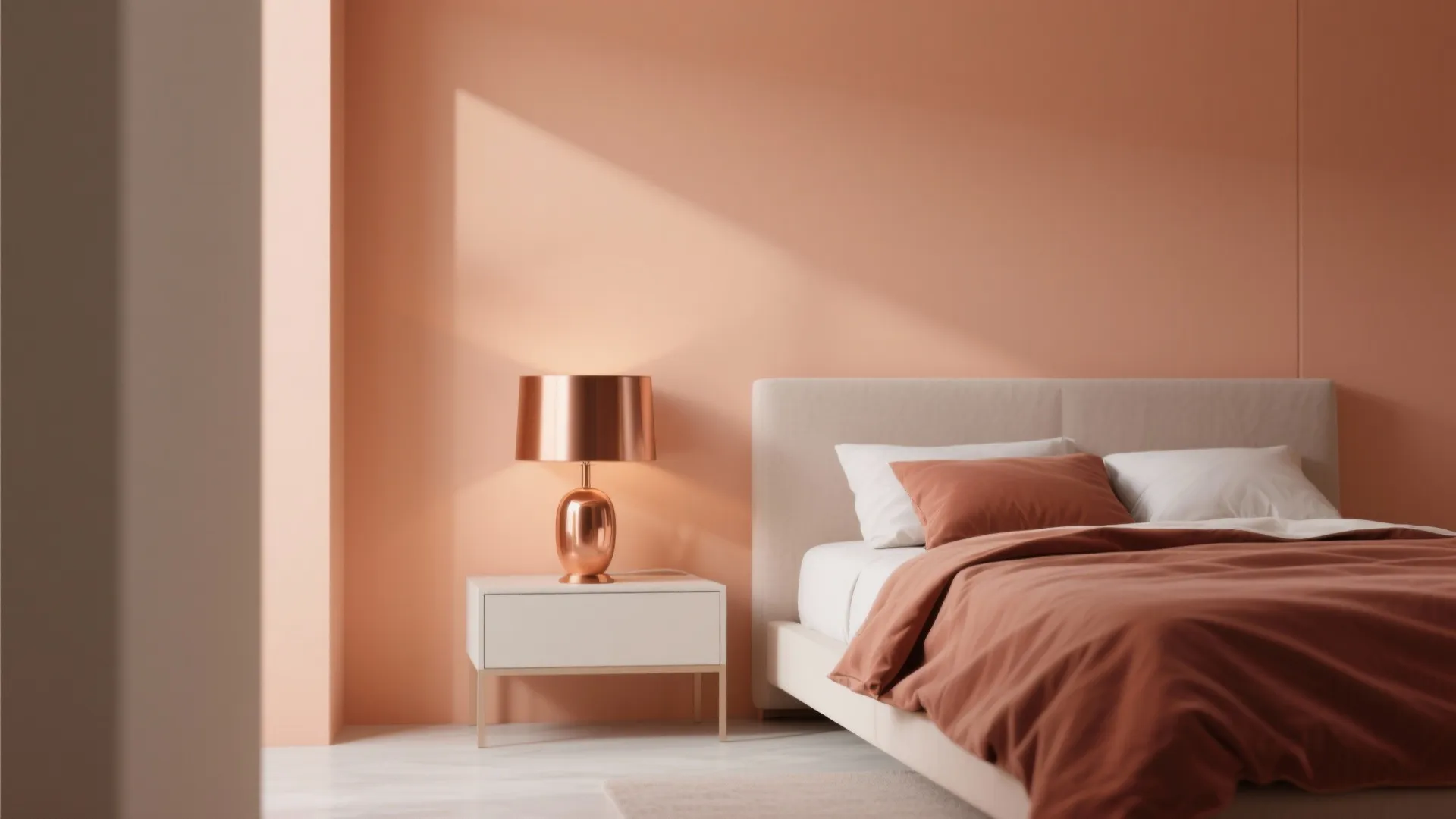 5. Monochrome Orange Minimalism