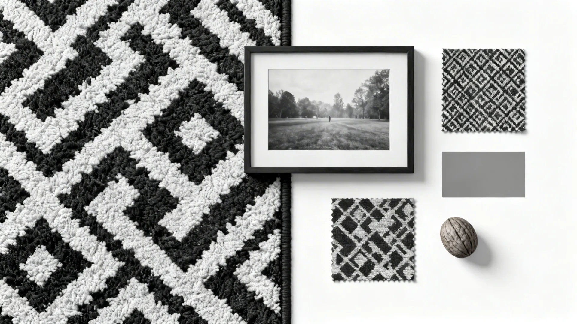 5. Monochrome Patterns and Art