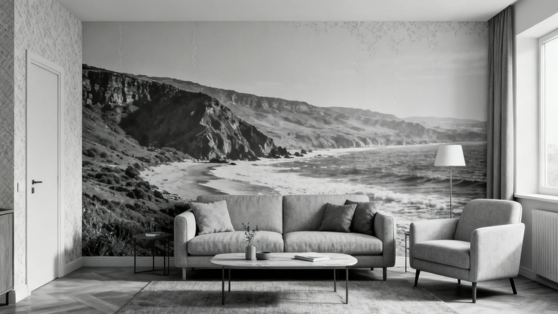 3. Statement Photo Mural