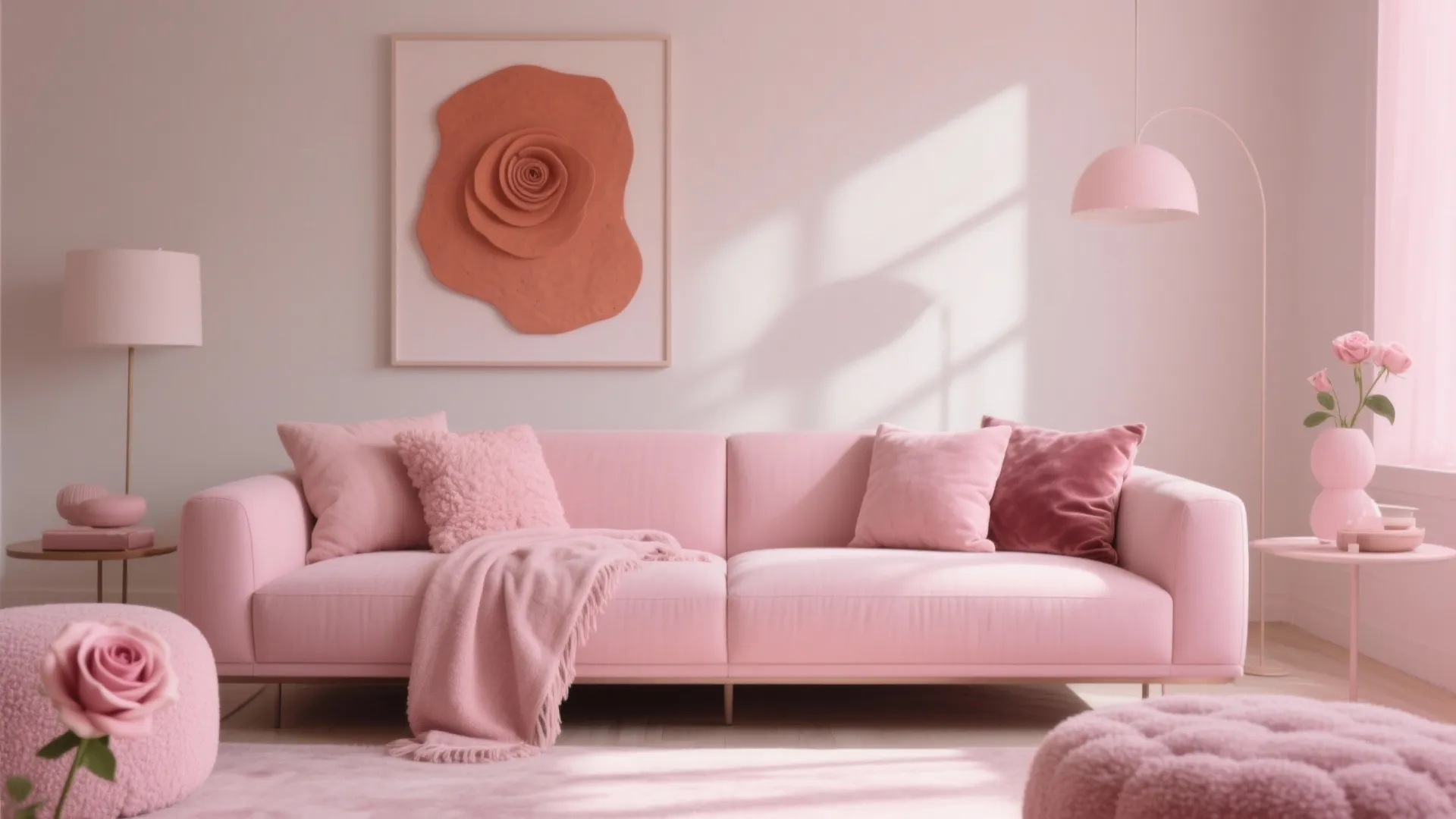 Monochrome Pink-on-Pink Layers