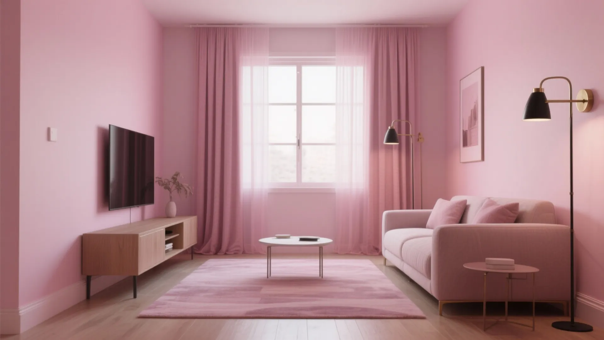 Monochrome layering with contrast metals