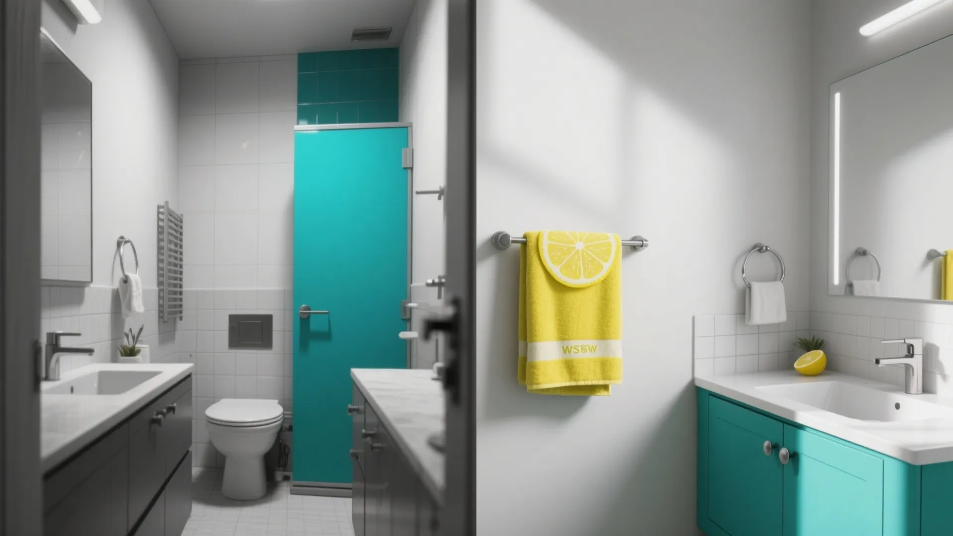 5. Monochrome with a Pop Color