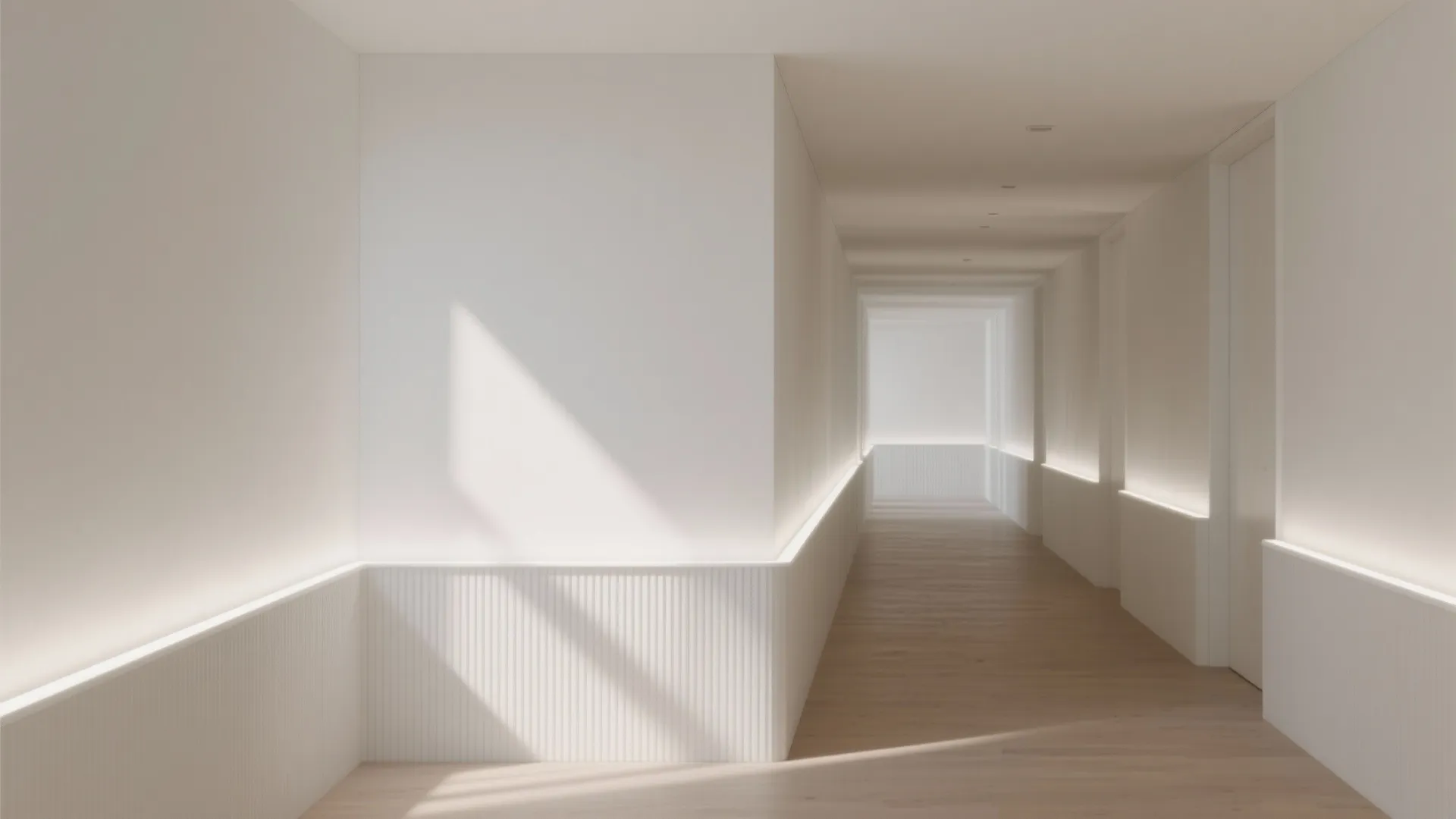 Monochrome Off-White with Textured POP Panels