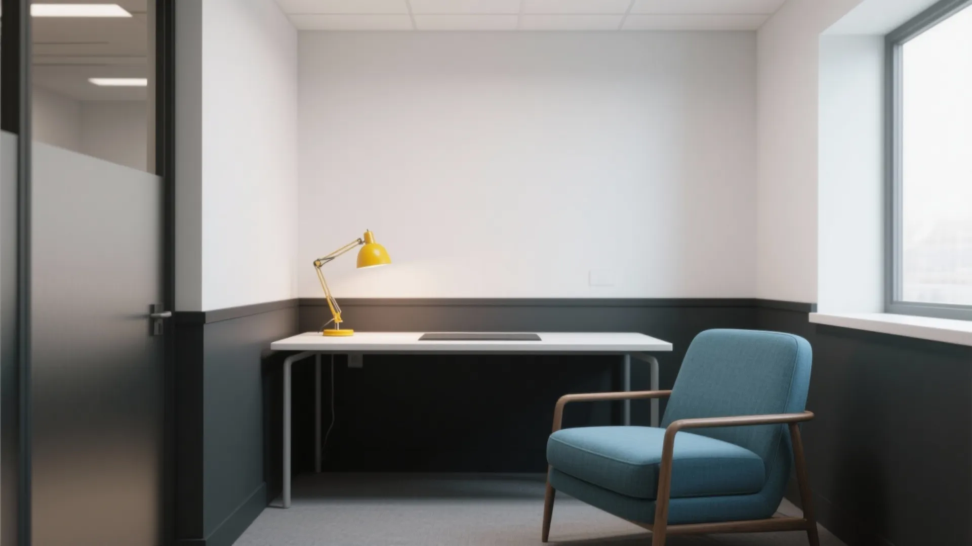 5. High-Contrast Monochrome with Small Color Pops