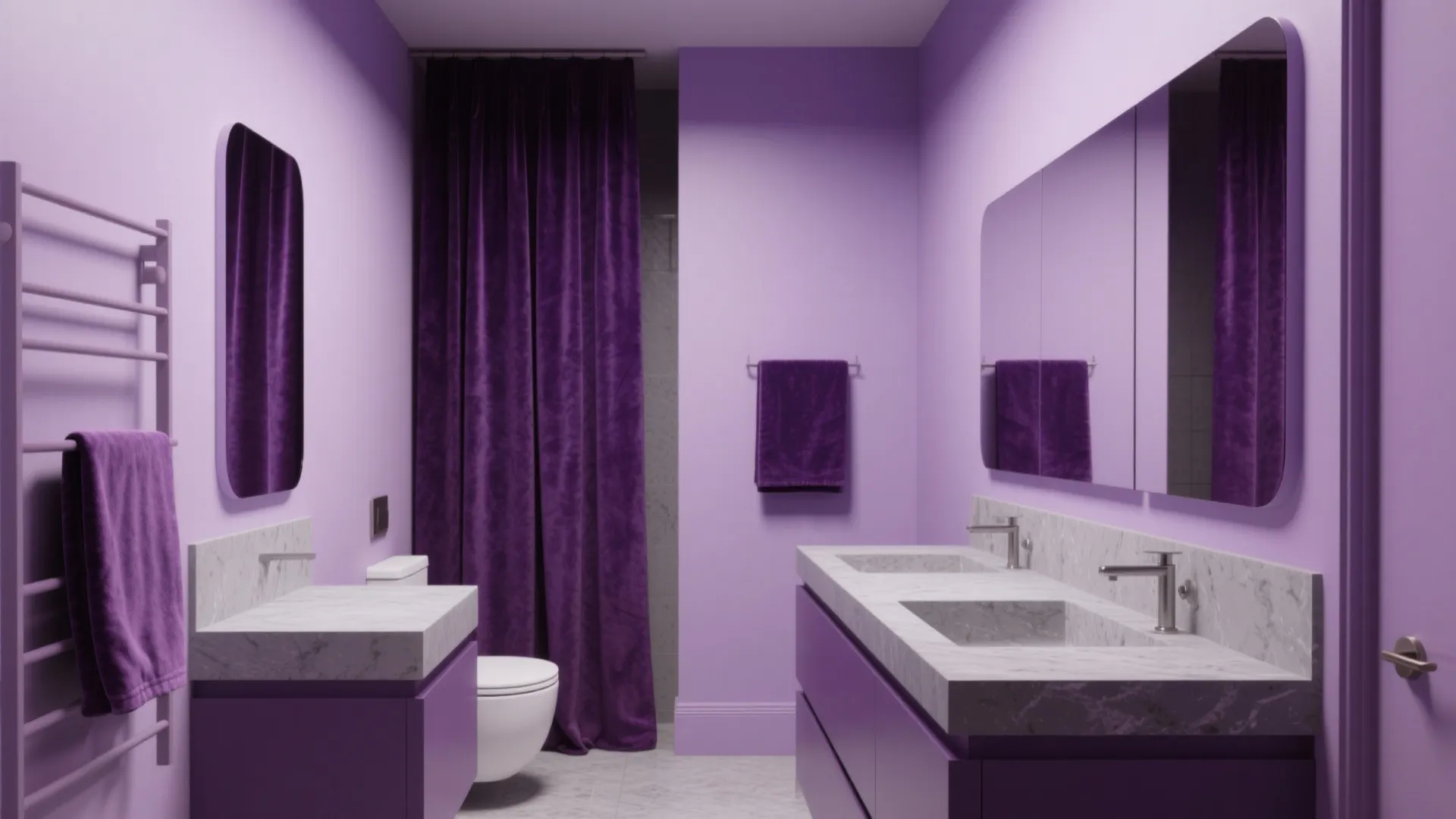 Monochrome Purple Palette